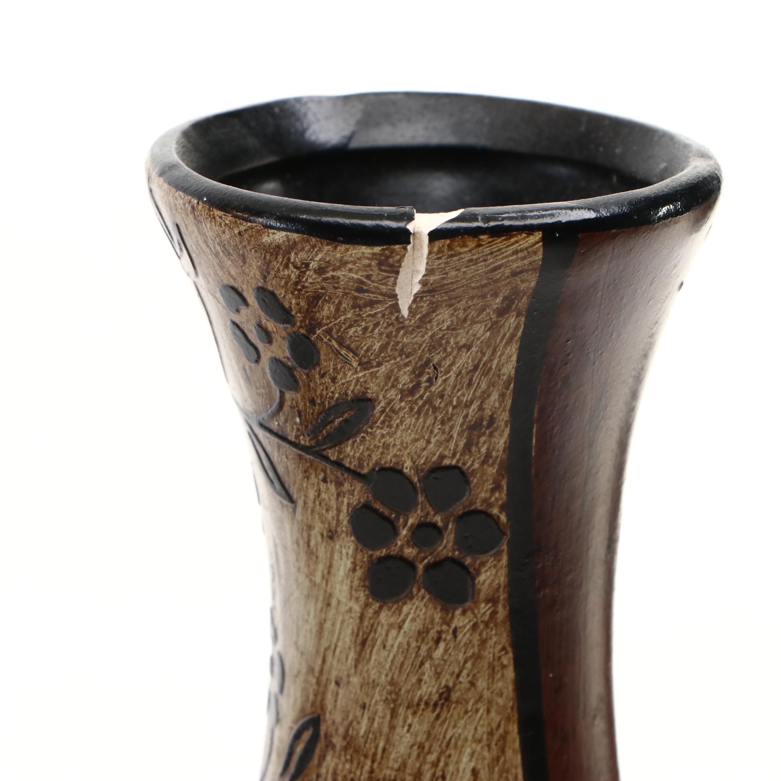 Rustic Tuscan Style Ceramic Vases