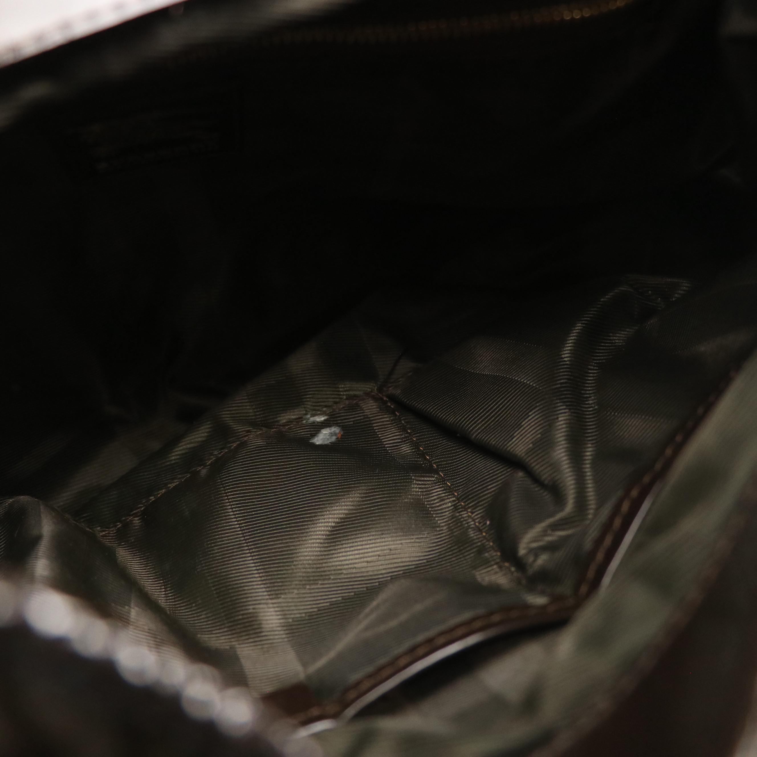 Burberry Brooke Hobo Shoulder Bag in Quilted Nylon and Leather