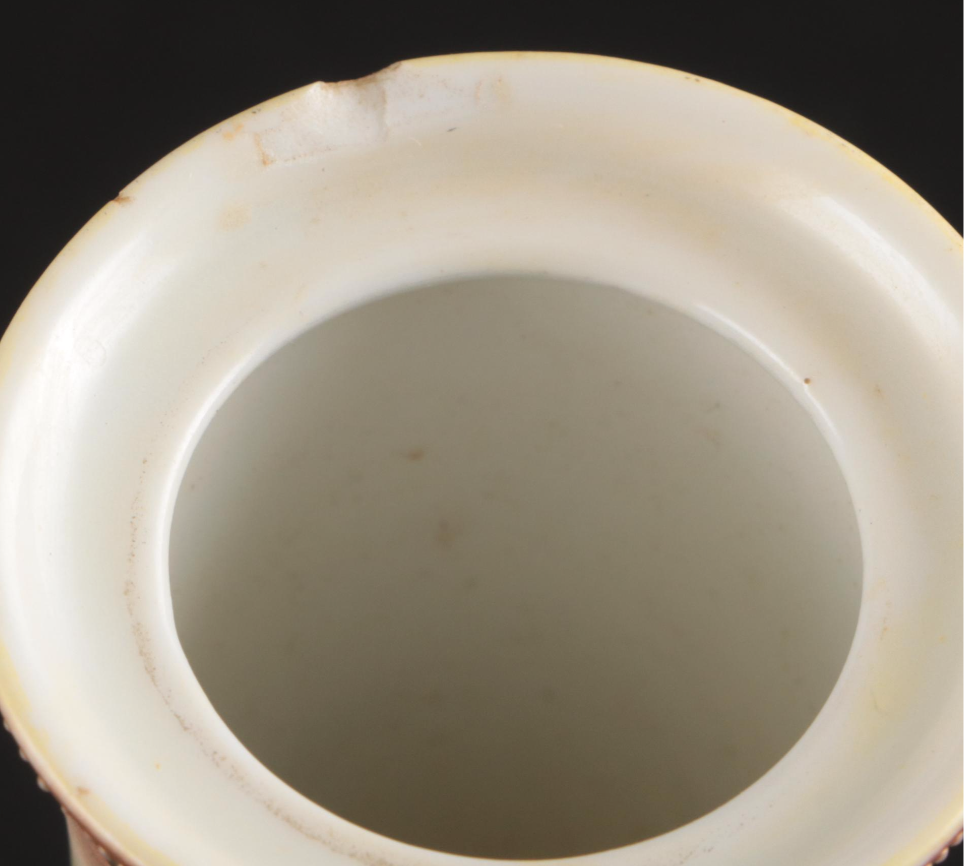 French Porcelain Hair Receiver, Porcelain Candle Holders, and More Vanity Décor