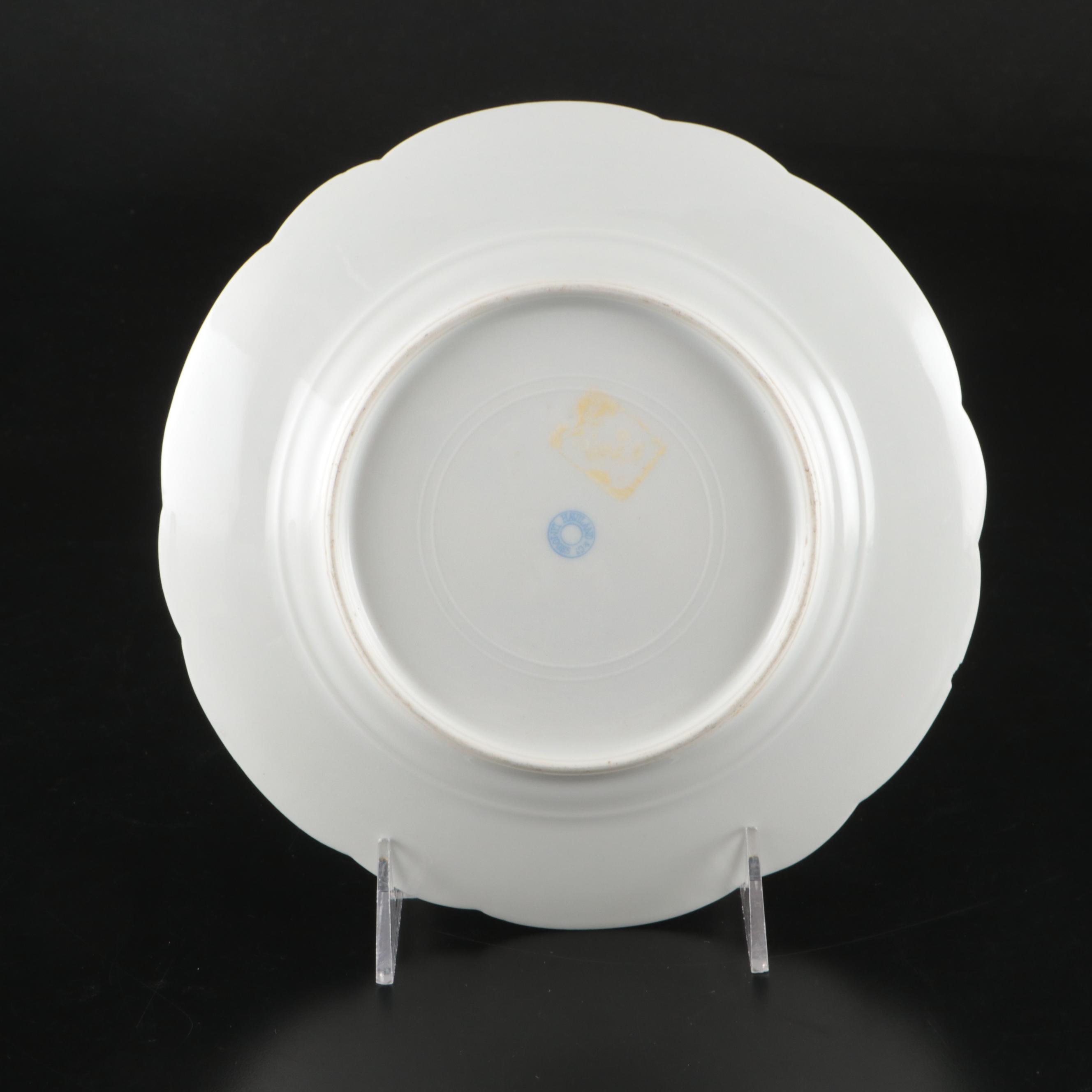 French Porcelain Hair Receiver, Porcelain Candle Holders, and More Vanity Décor