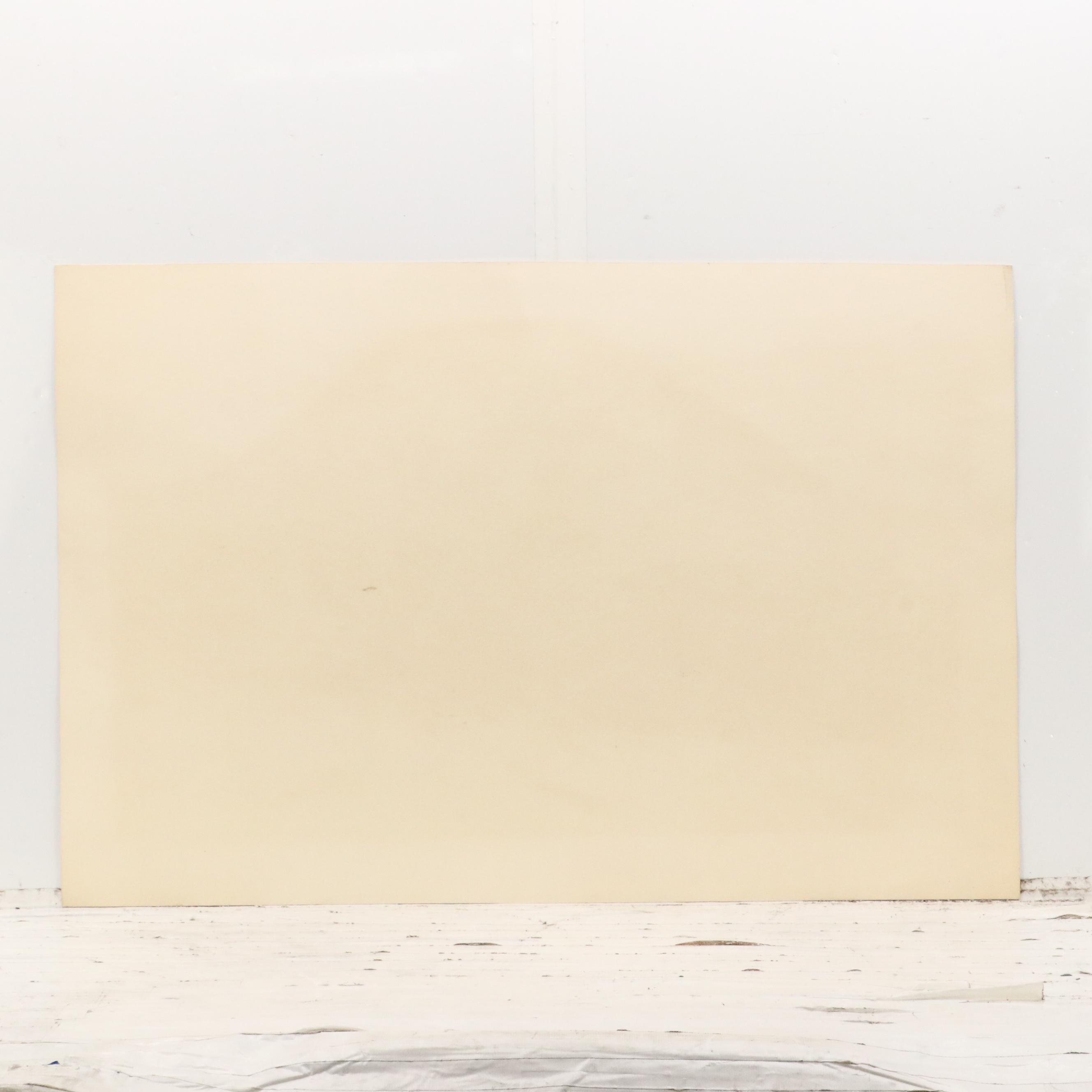 Robert Burke Landscape Serigraph "Warm Wave," 1981