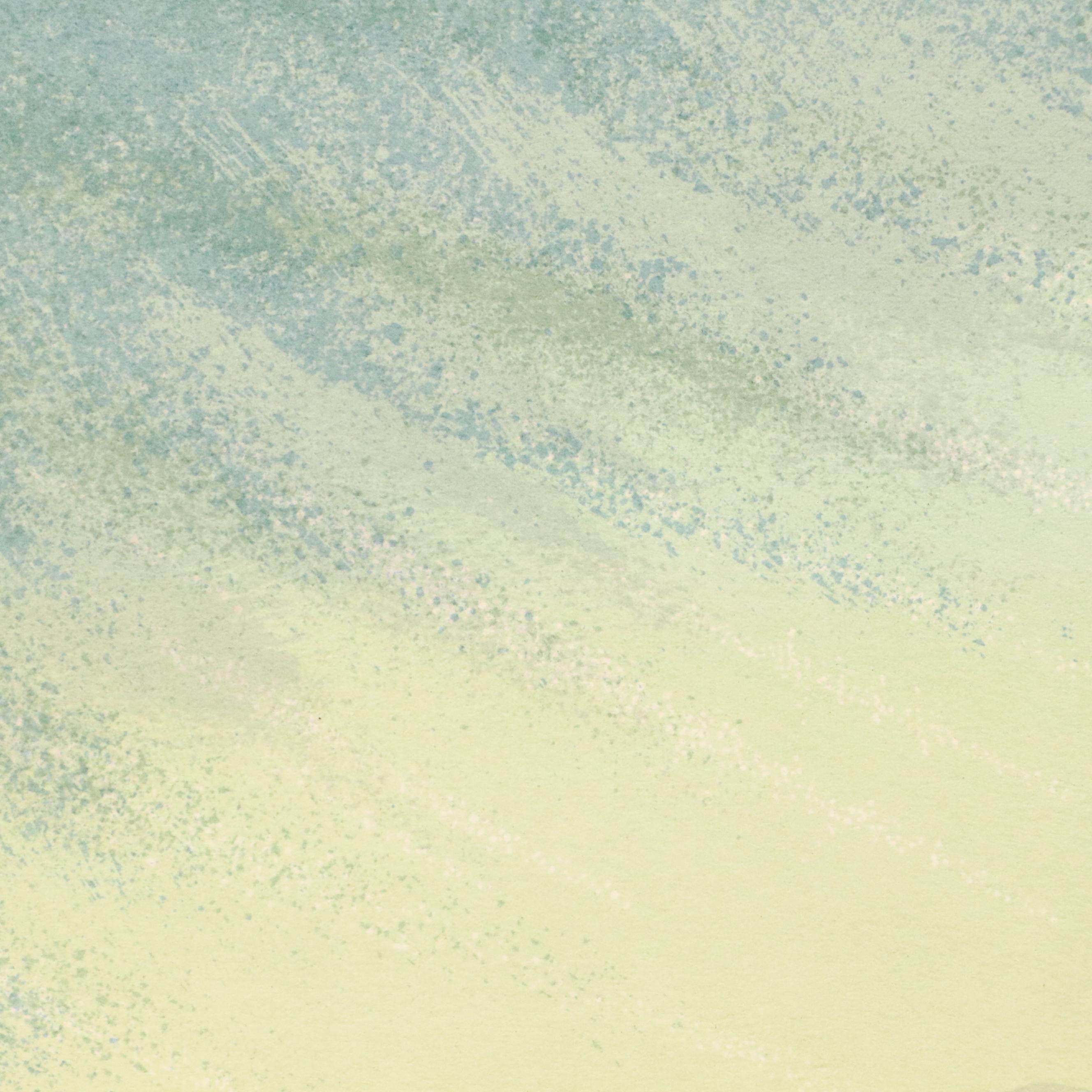 Robert Burkert Landscape Serigraph "Trails," Mid to Late 20th Century