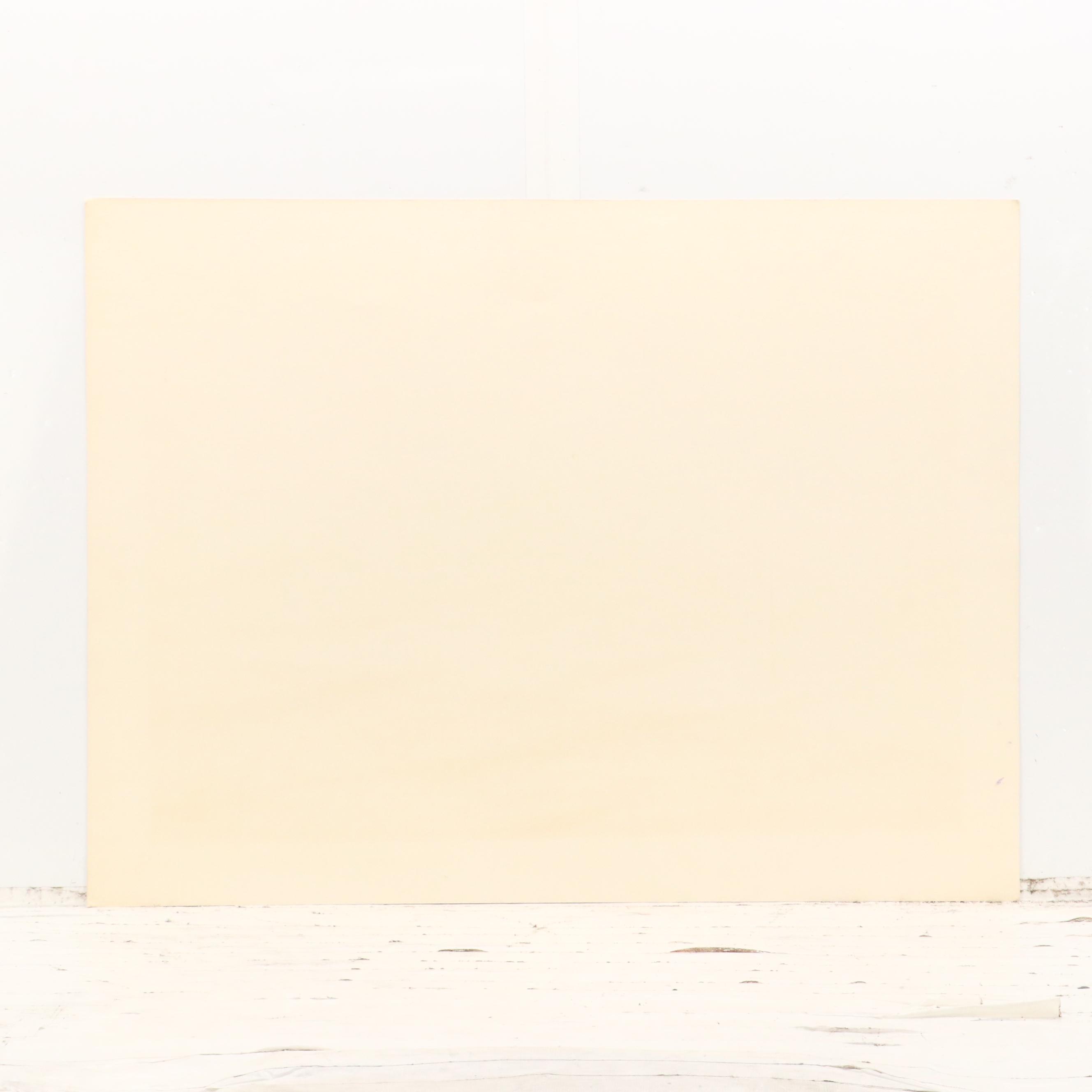 Robert Burkert Landscape Serigraph "Trails," Mid to Late 20th Century