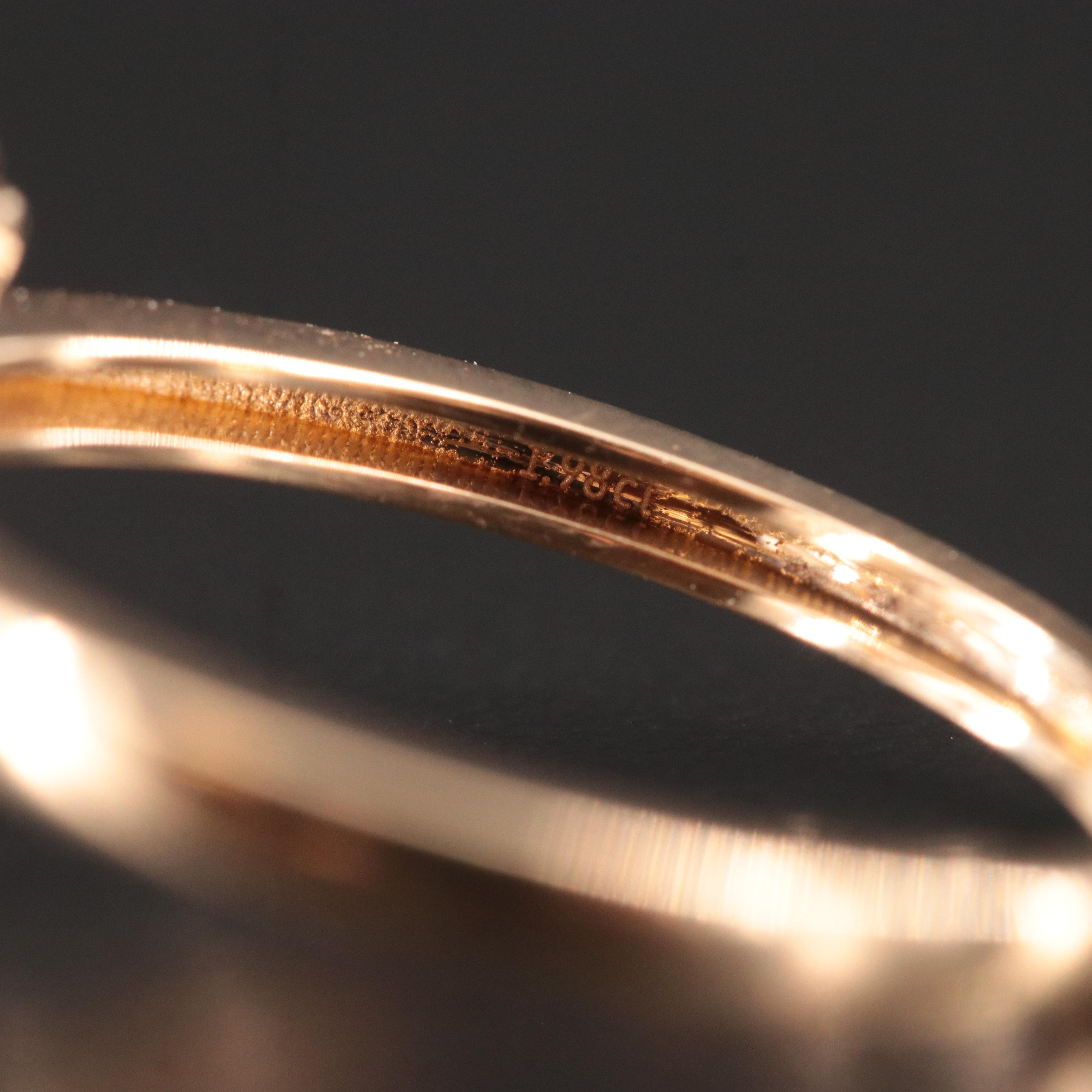 18K 1.98 CT Lab Grown Diamond Solitaire Ring with IGI report