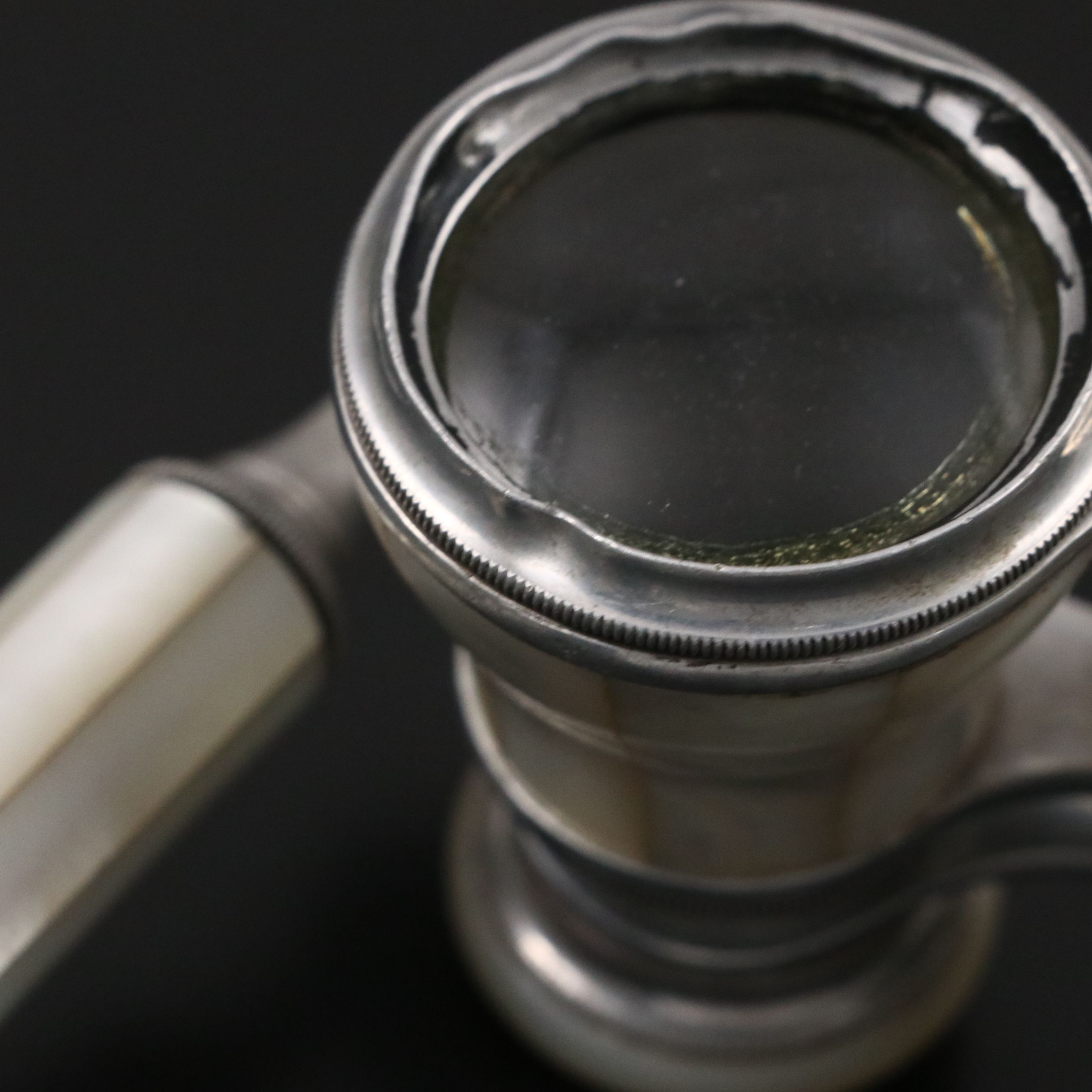 J. H. Ullenbuch Mother-of-Pearl and Metal Opera Glasses