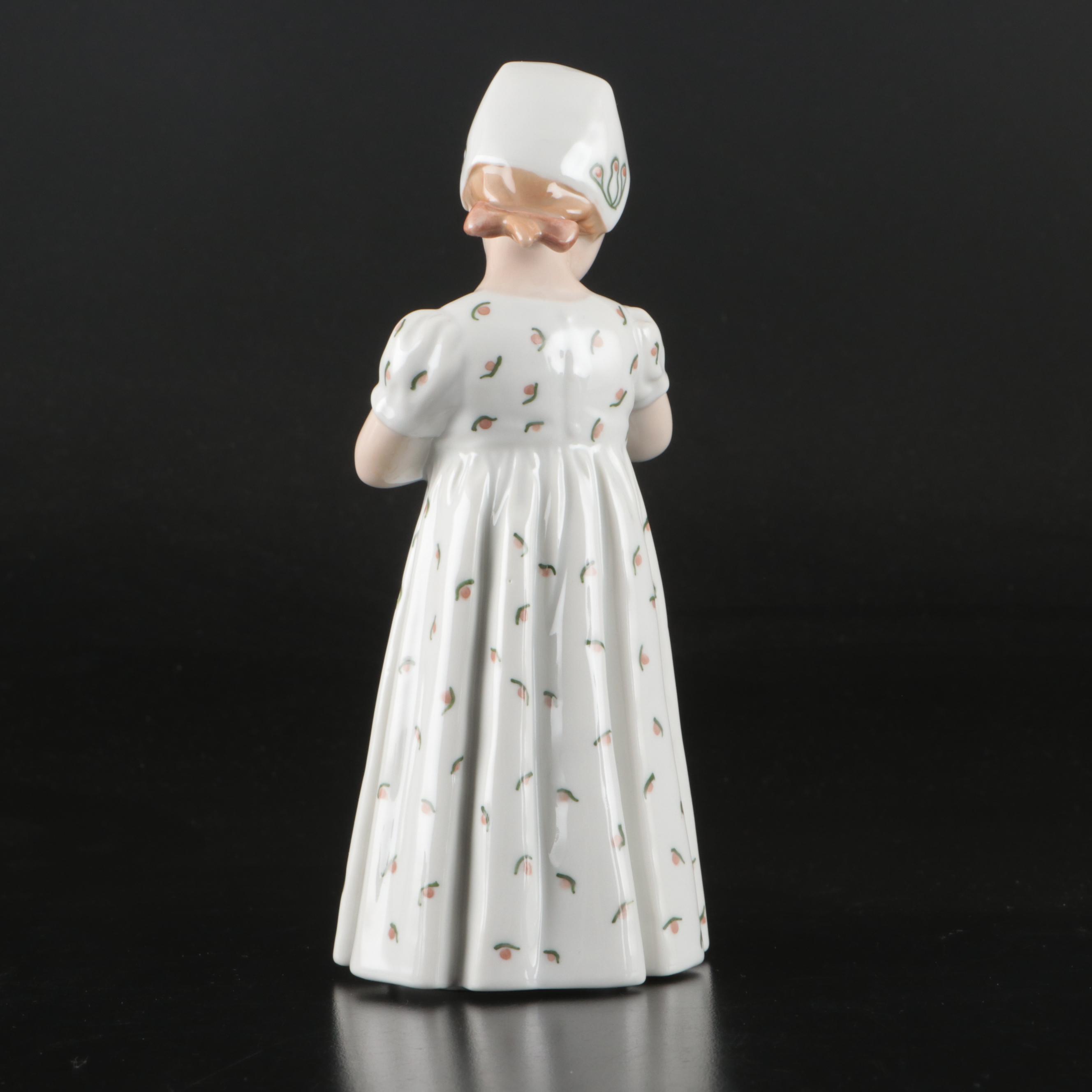 Royal Copenhagen Collectors Plate with Other Danish Porcelain Children and Dogs