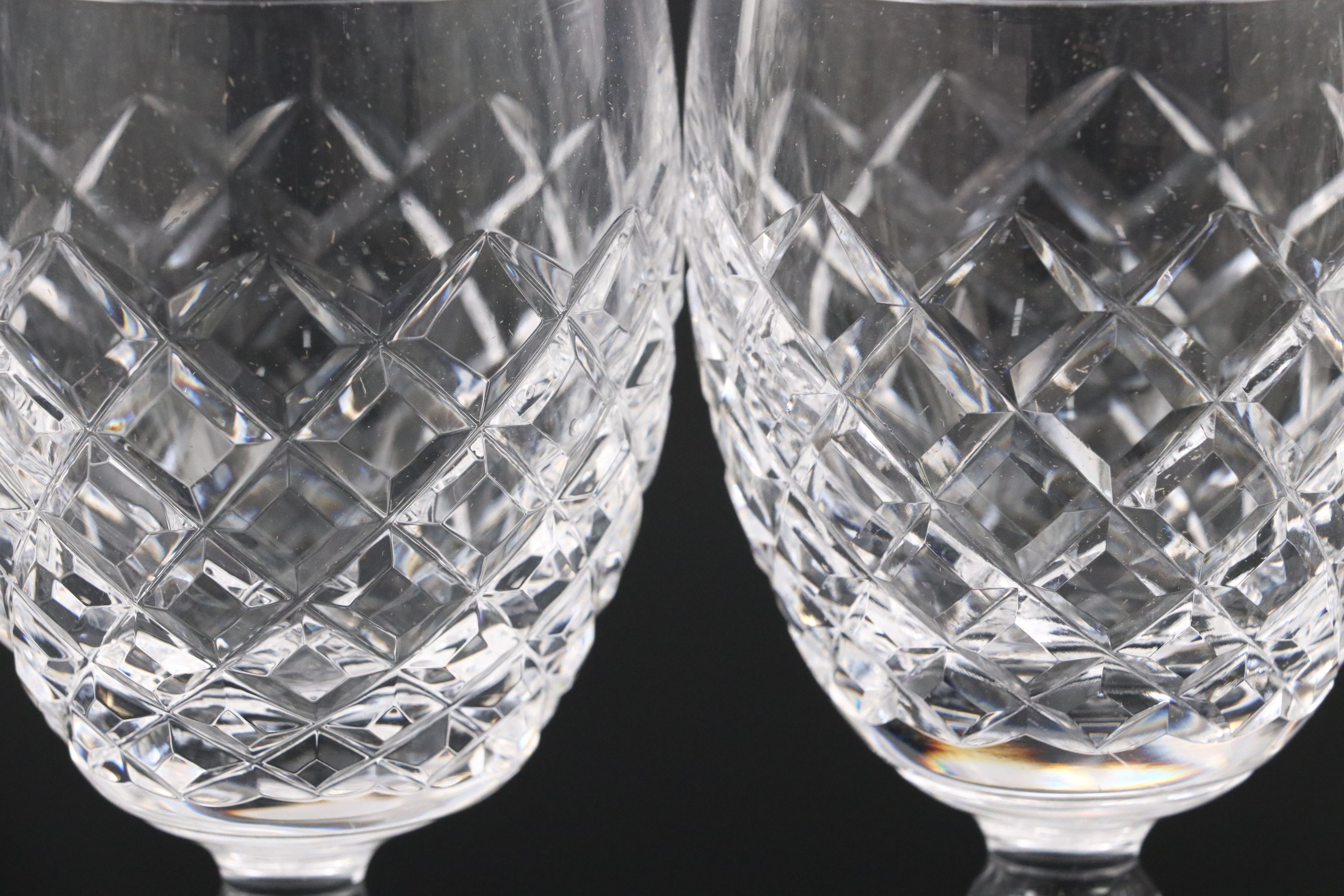 Waterford "Comeragh" Crystal Water Goblets
