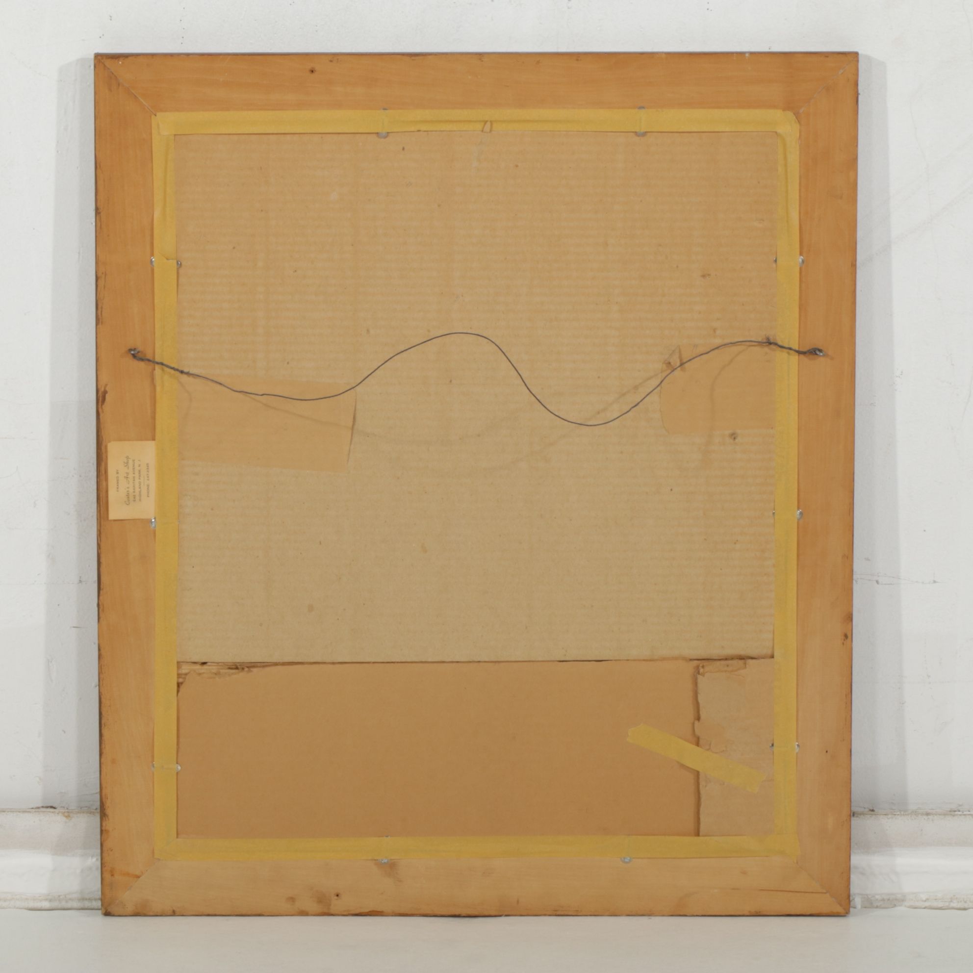 Sadayuki Takeda Japanese Woodblock "The Old Inn", 1963