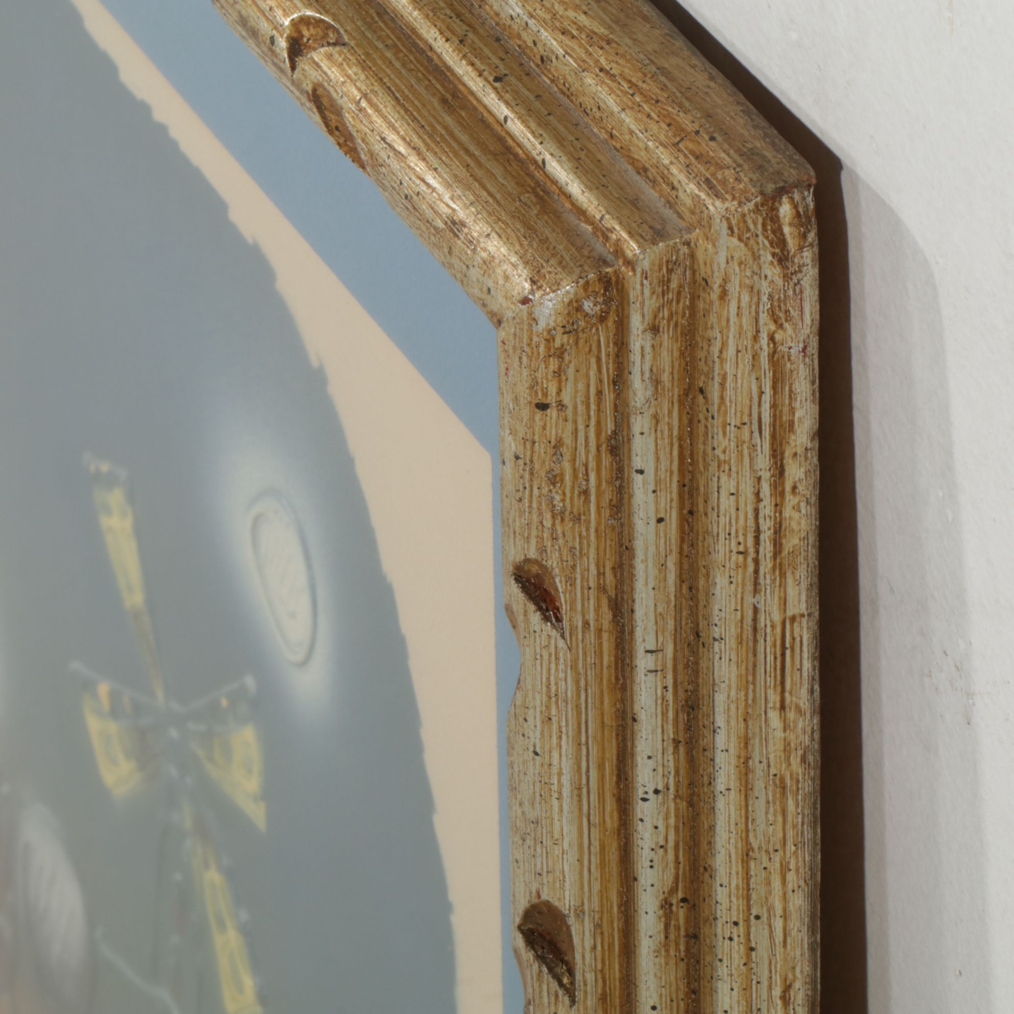 Jean-Claude Farhi Embossed Lithograph "Don Quixote", Late 20th Century