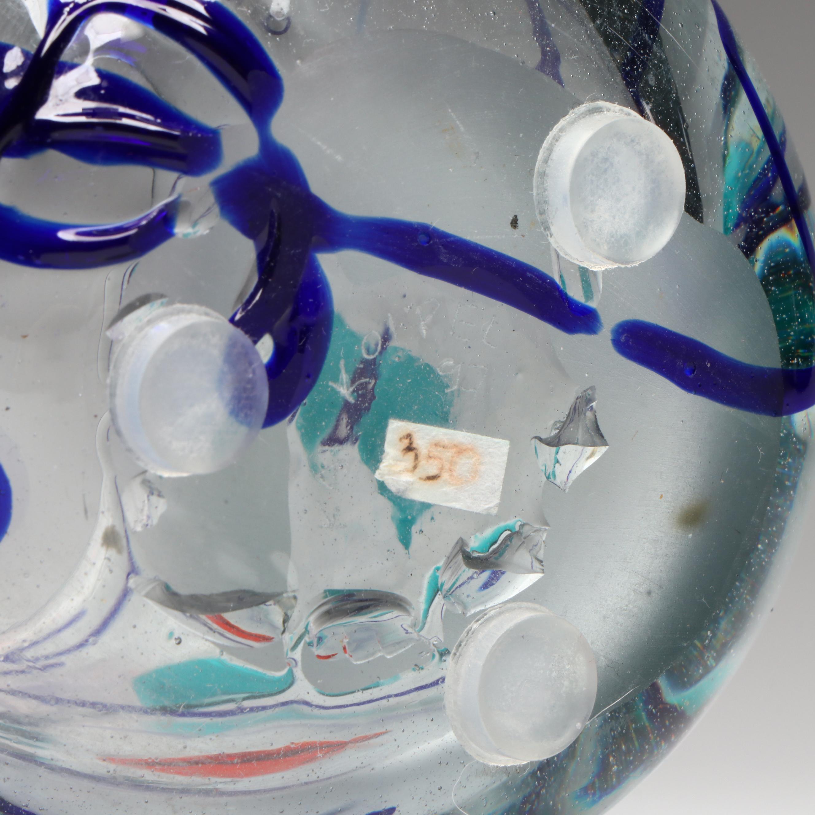 Kai Kopel Art Glass Bowl, 1997