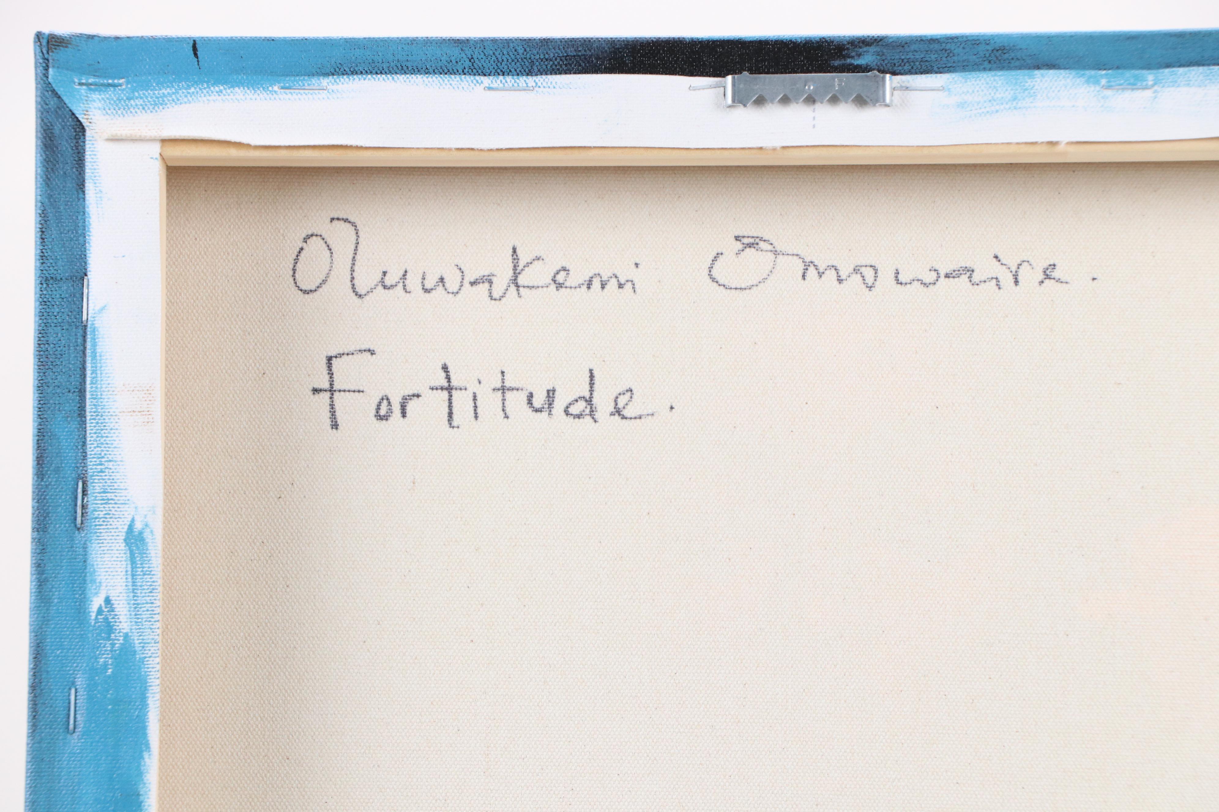 Oluwakemi Omowaire Oil Portrait "Fortitude.," 21st Century