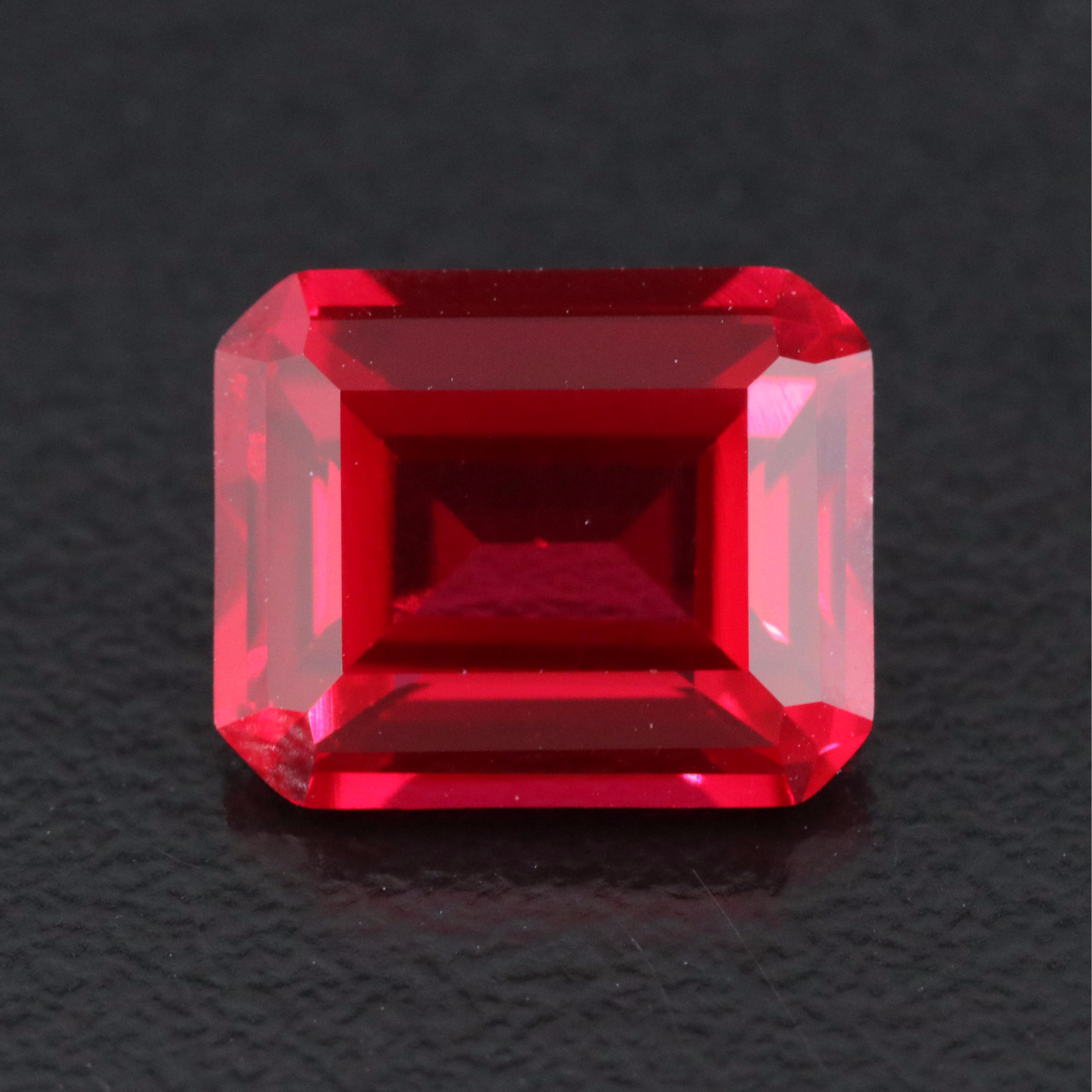 Loose 5.89 CT Lab Grown Ruby
