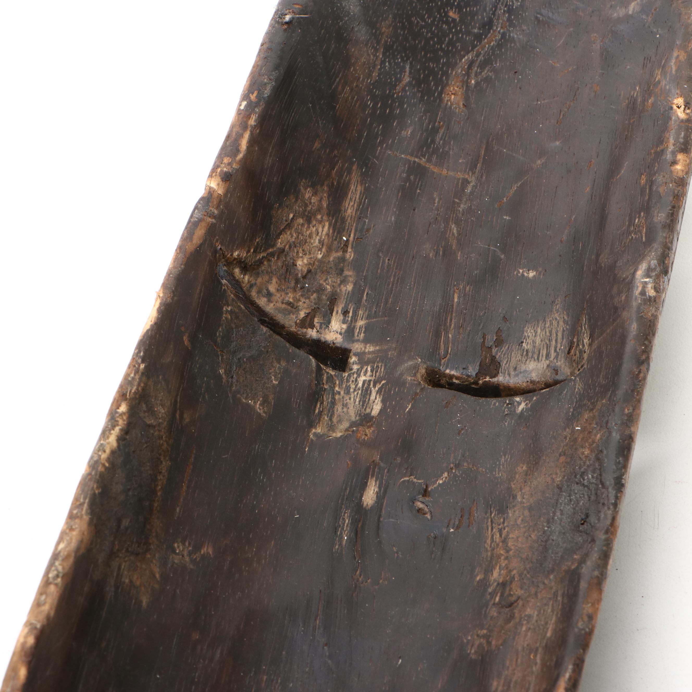 Balinese Souvenir Carved Wall Mask