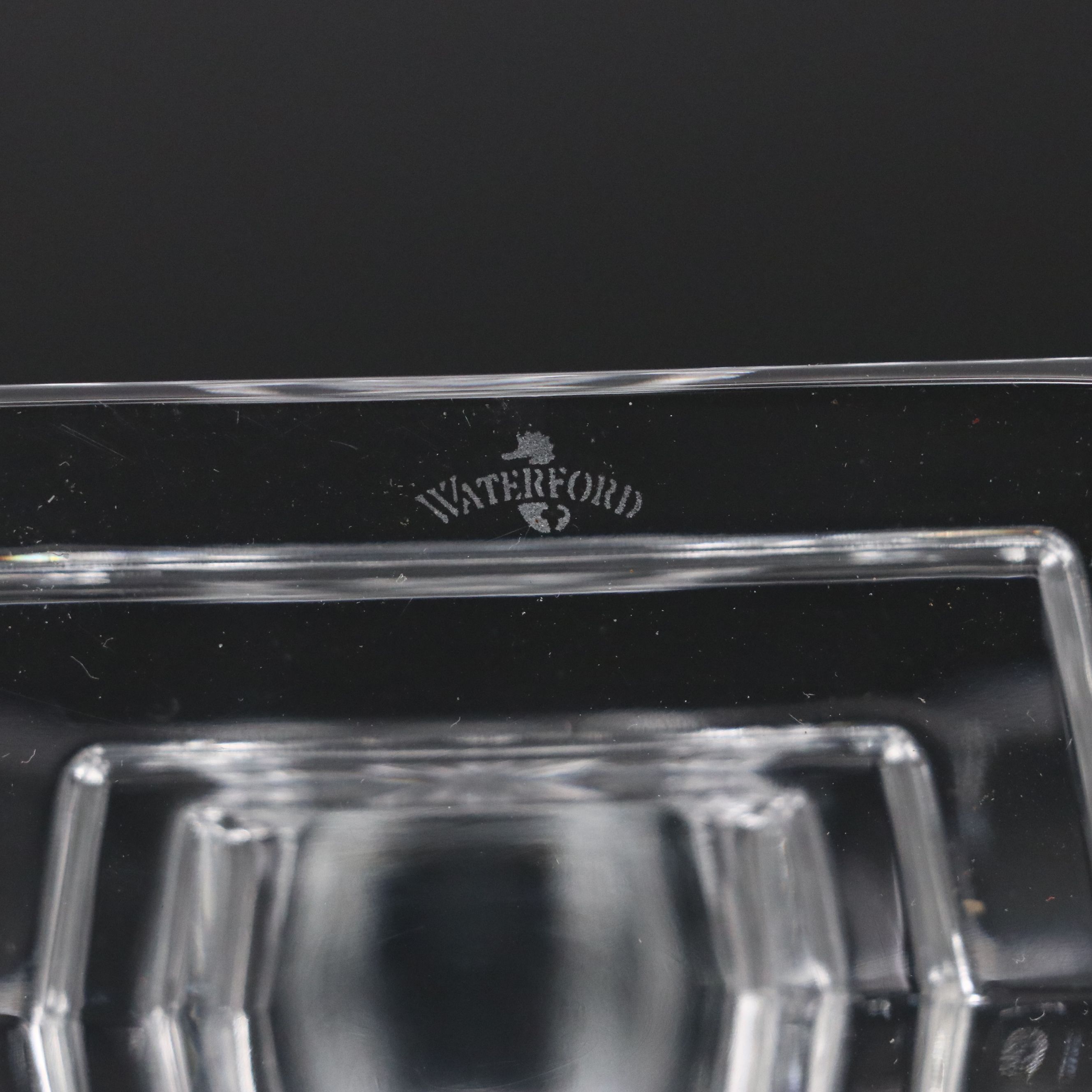 Waterford Crystal Standing Cross, Angel and Rose Figurines