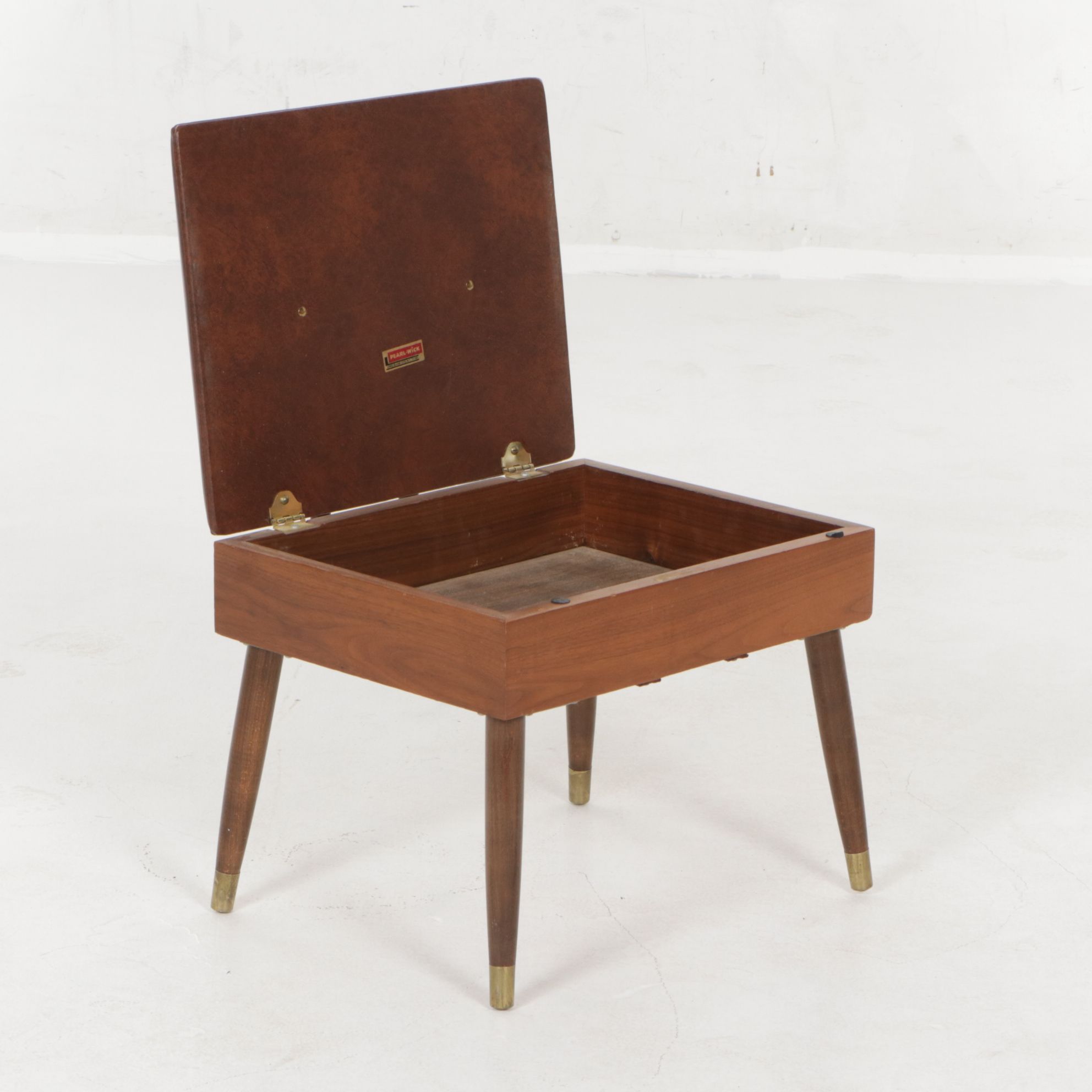 Pearl-Wick Mid Century Modern Walnut Valet Chair