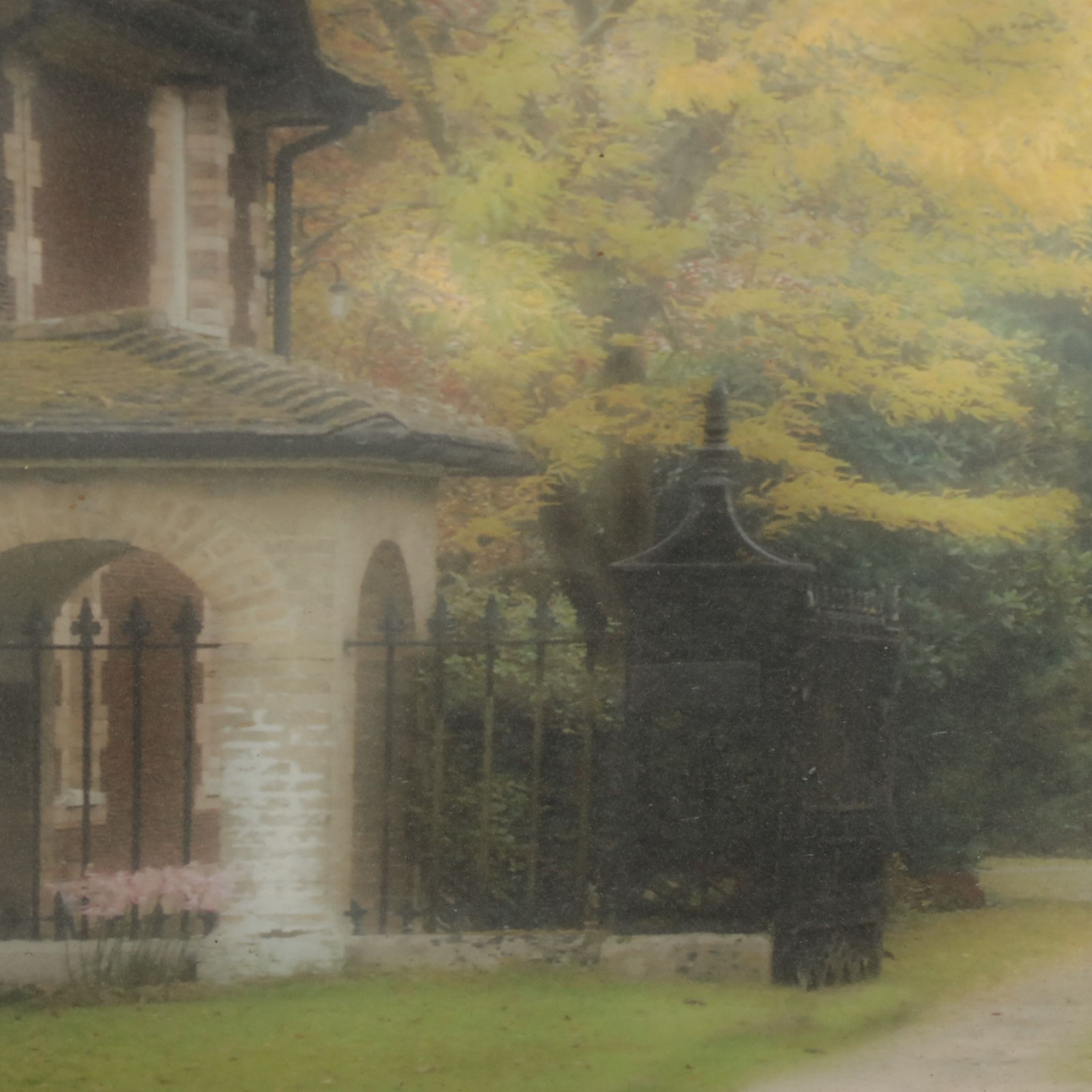 Giclée After Terry Kathryn Lawrence "The Two Houses - England",