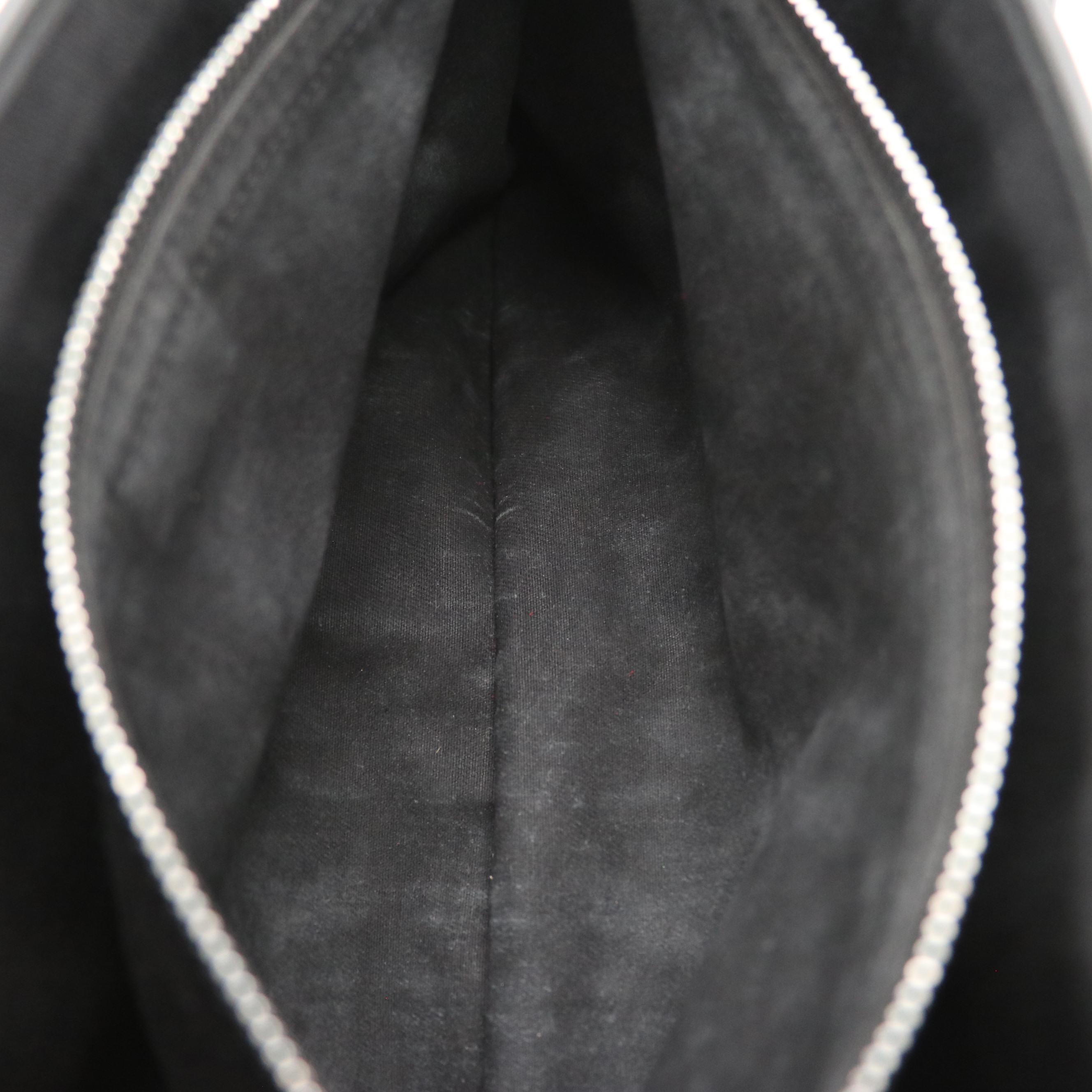 Celine Boogie Bag in C Logo Embossed Suede with Leather Trim