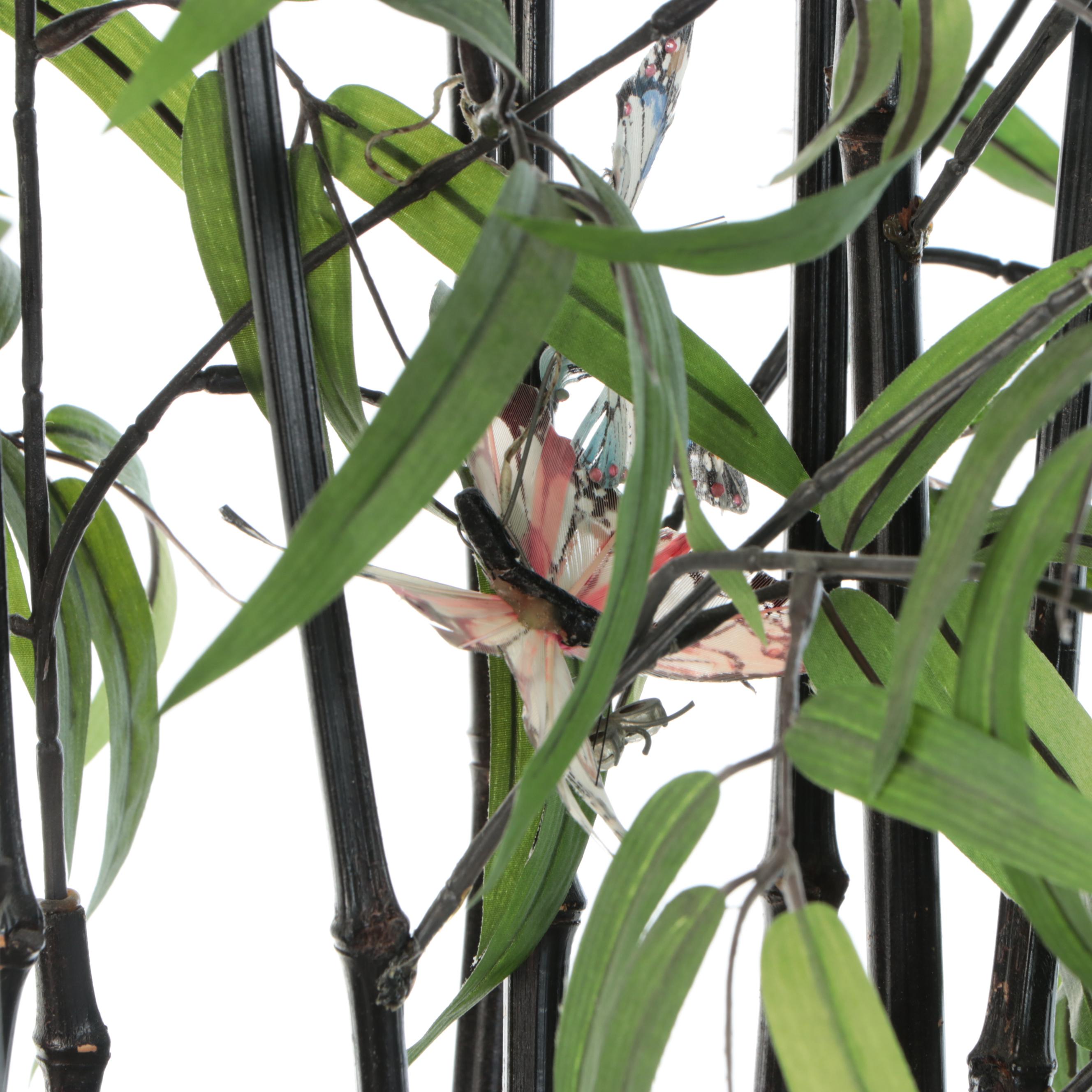 Potted Faux Bamboo Shoots