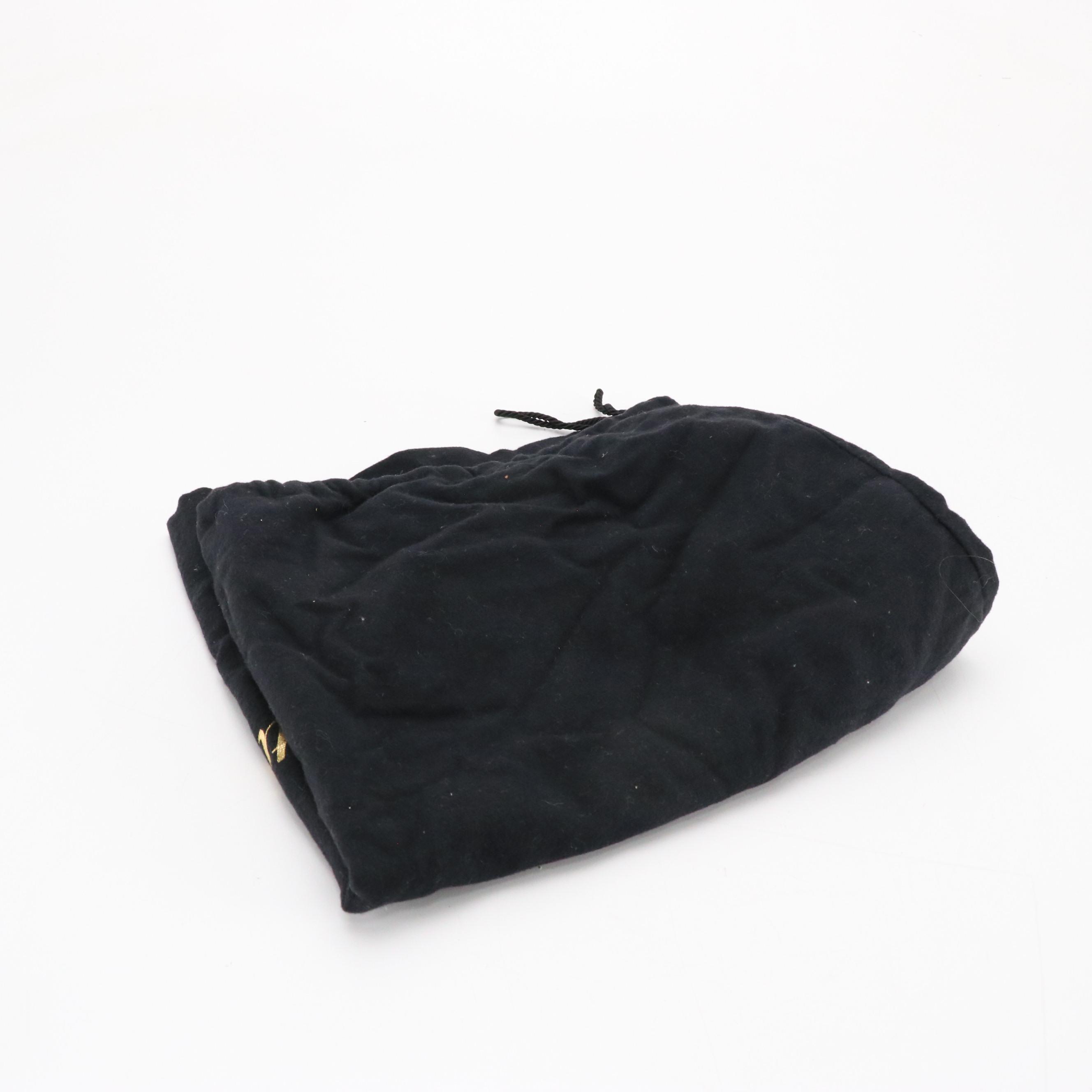 Cartier Marcello de Cartier Shoulder Bag in Brown Grained Leather