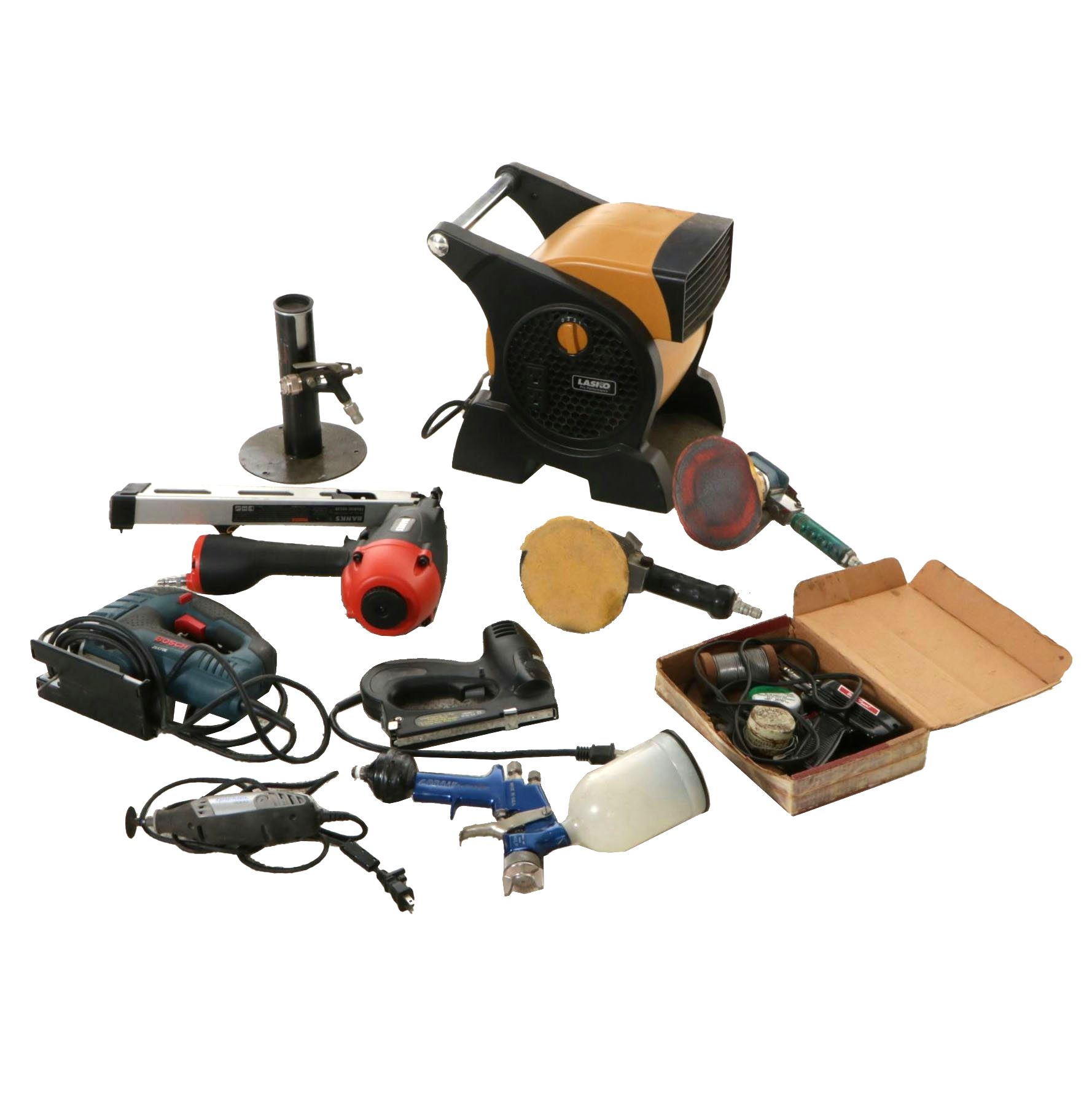 Handyman Tools Include Indoor Blower, Dremel, Jig Saw and More