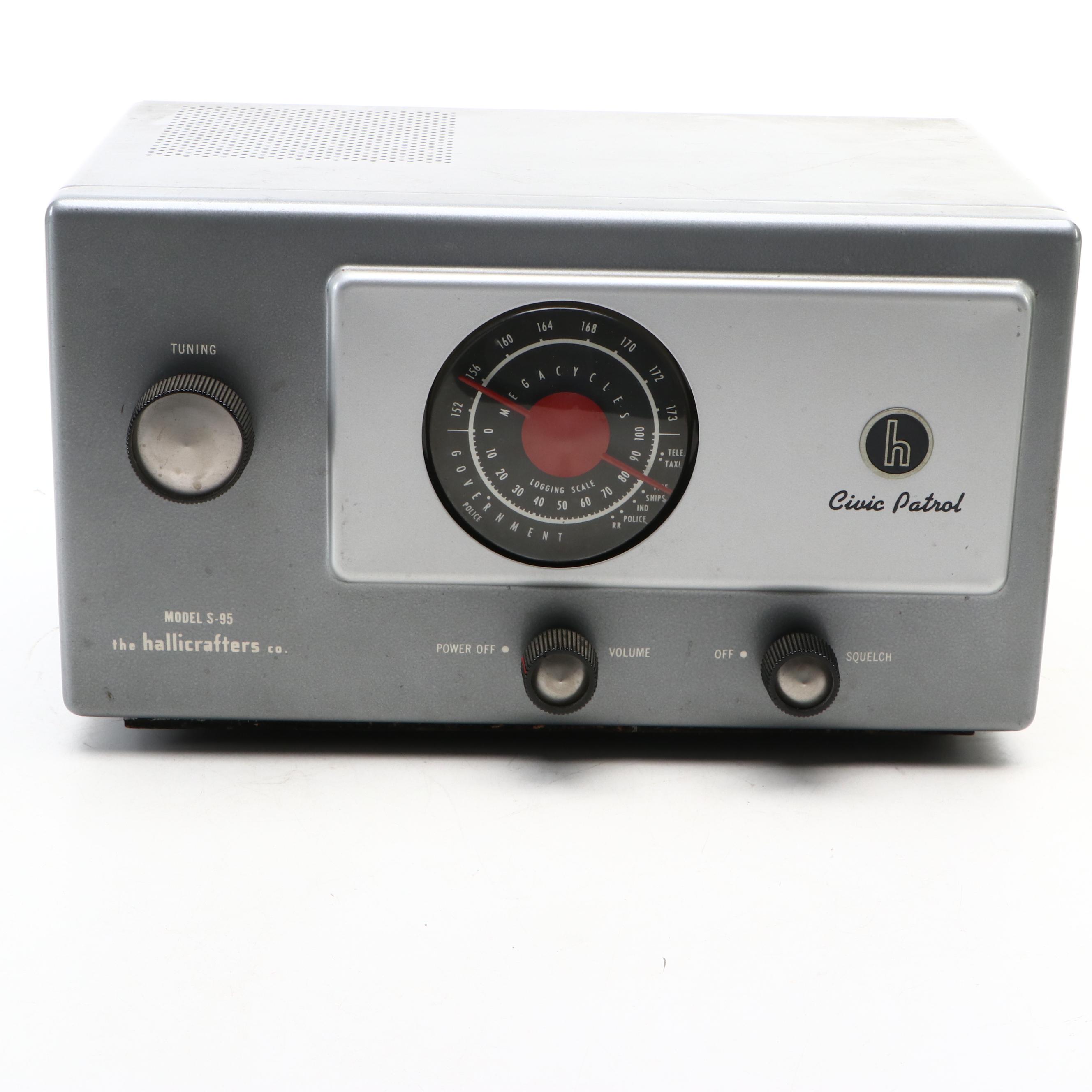 Halicrafters S-94 Receiver and General Electric Radios, 1950s