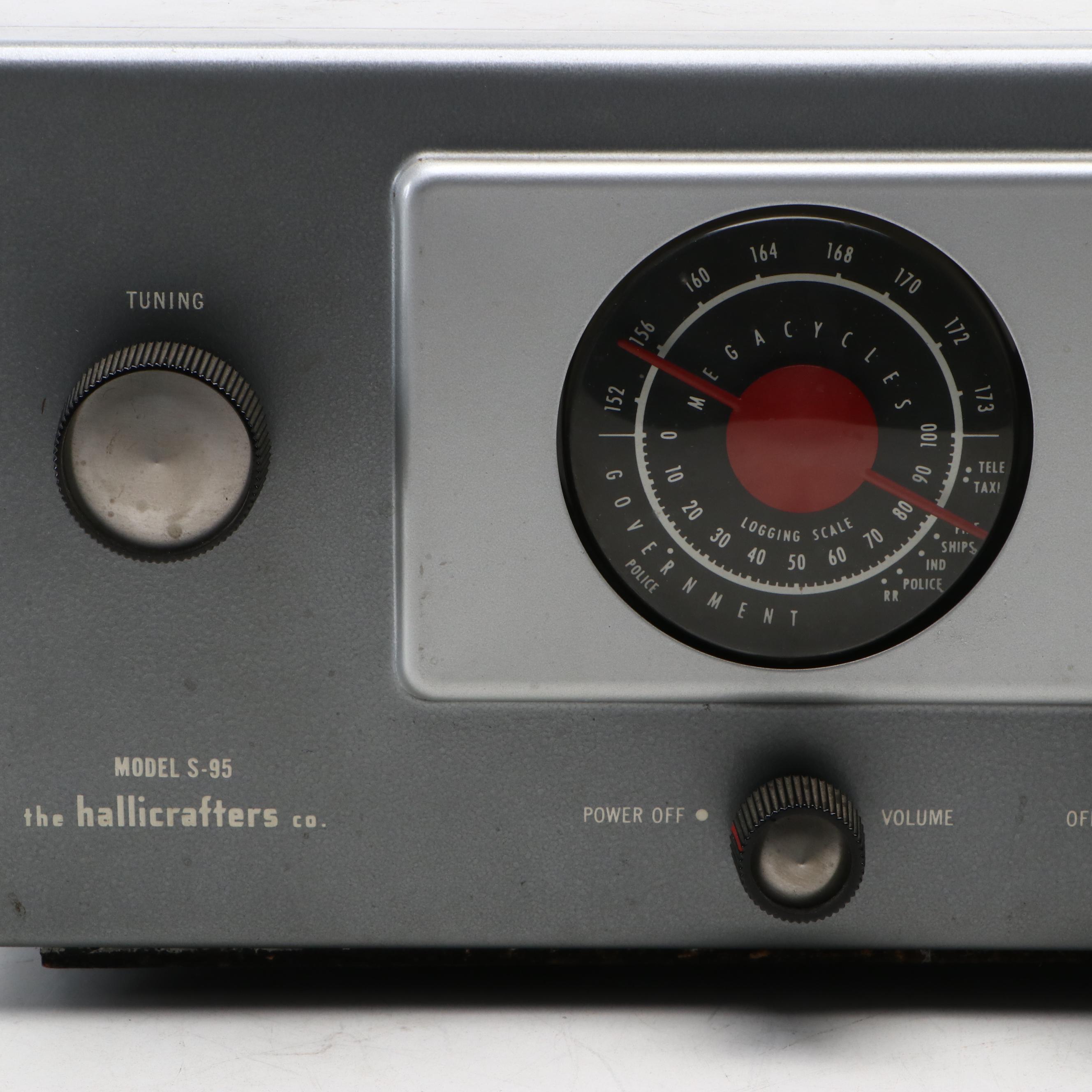 Halicrafters S-94 Receiver and General Electric Radios, 1950s
