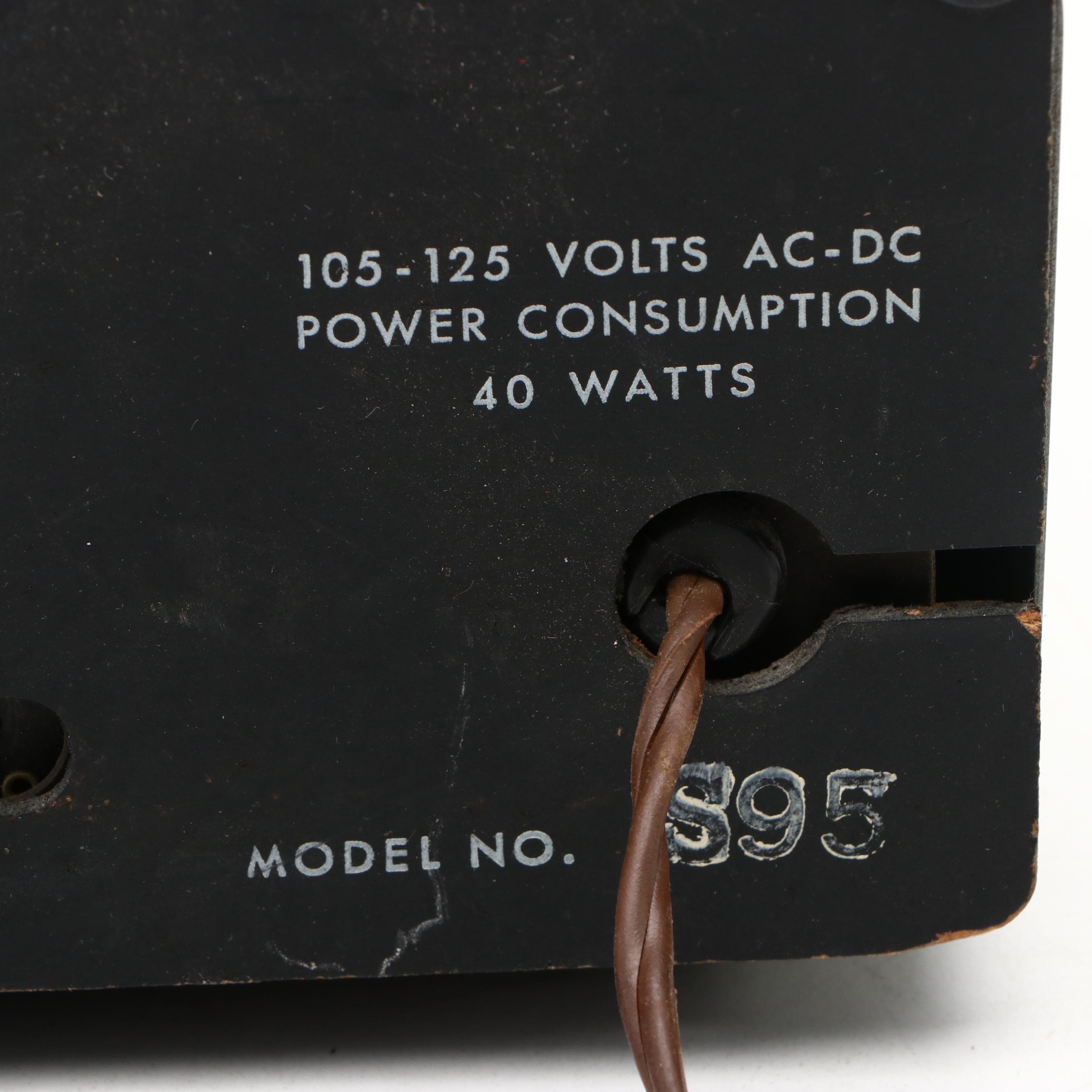 Halicrafters S-94 Receiver and General Electric Radios, 1950s