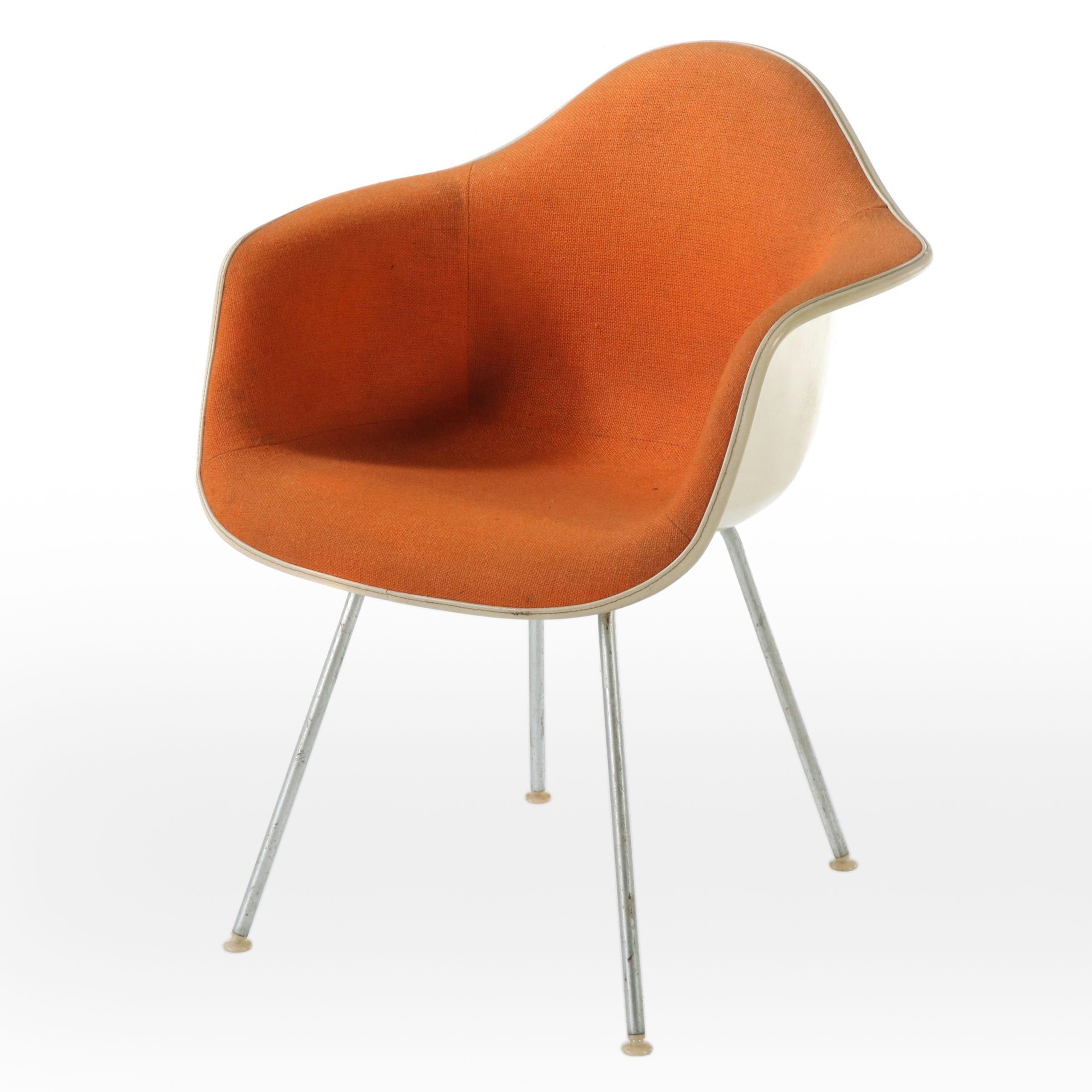 Charles and Ray Eames for Herman Miller Fiberglass Shell Armchair, Mid-20th C.