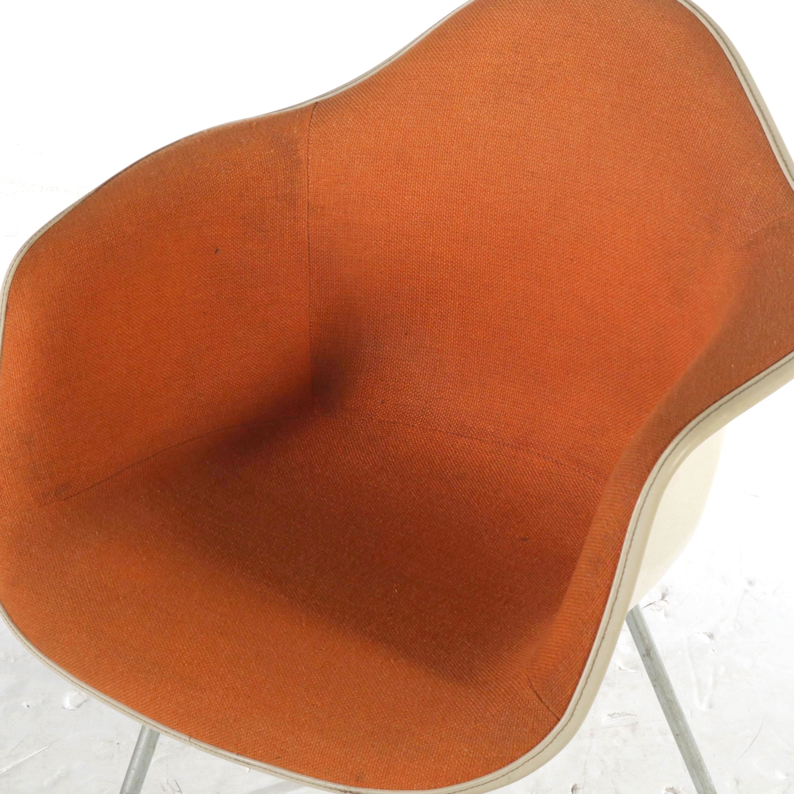 Charles and Ray Eames for Herman Miller Fiberglass Shell Armchair, Mid-20th C.