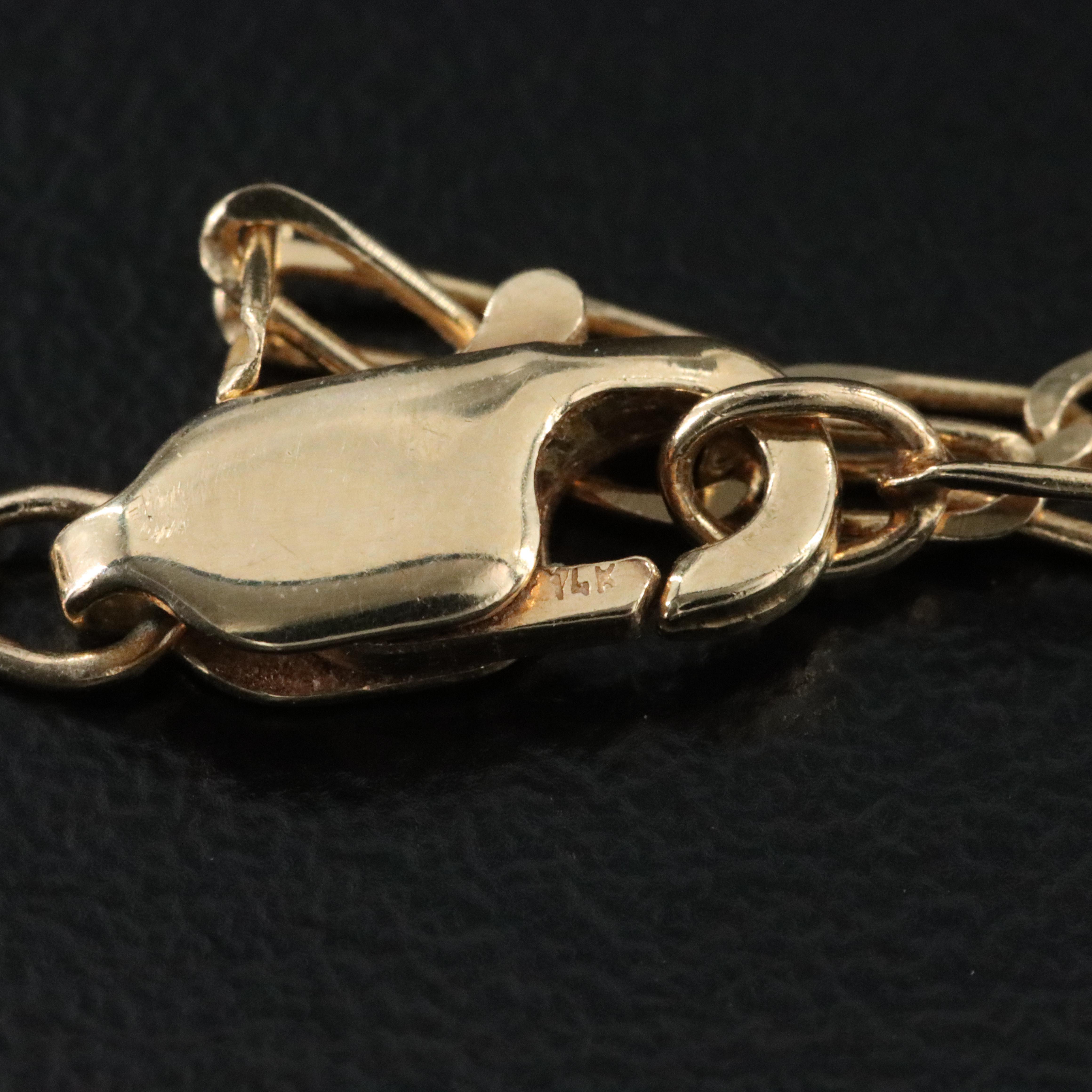 14K Jerusalem Cross Necklace