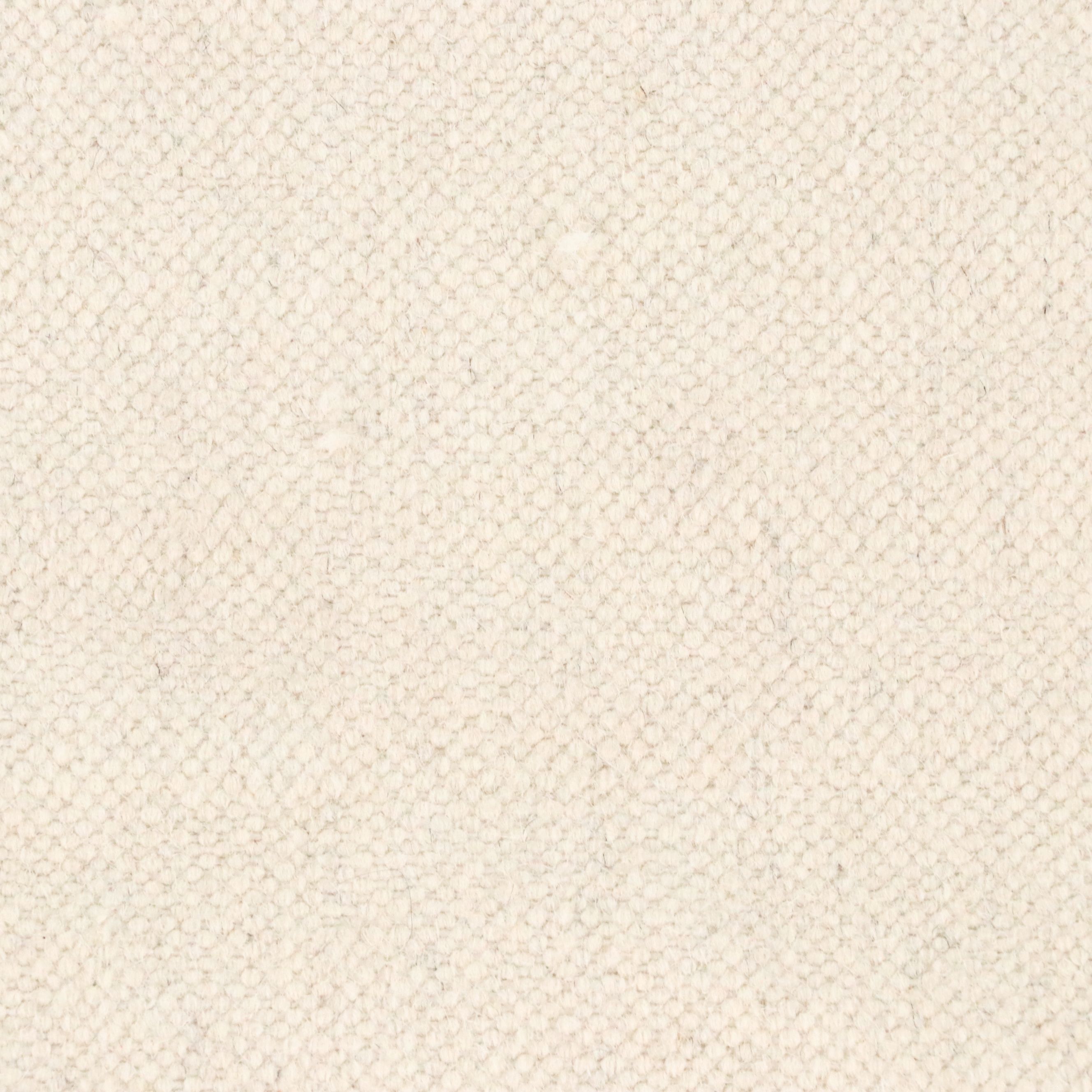 7'6 Round Handwoven Indian Dhurrie Area Rug