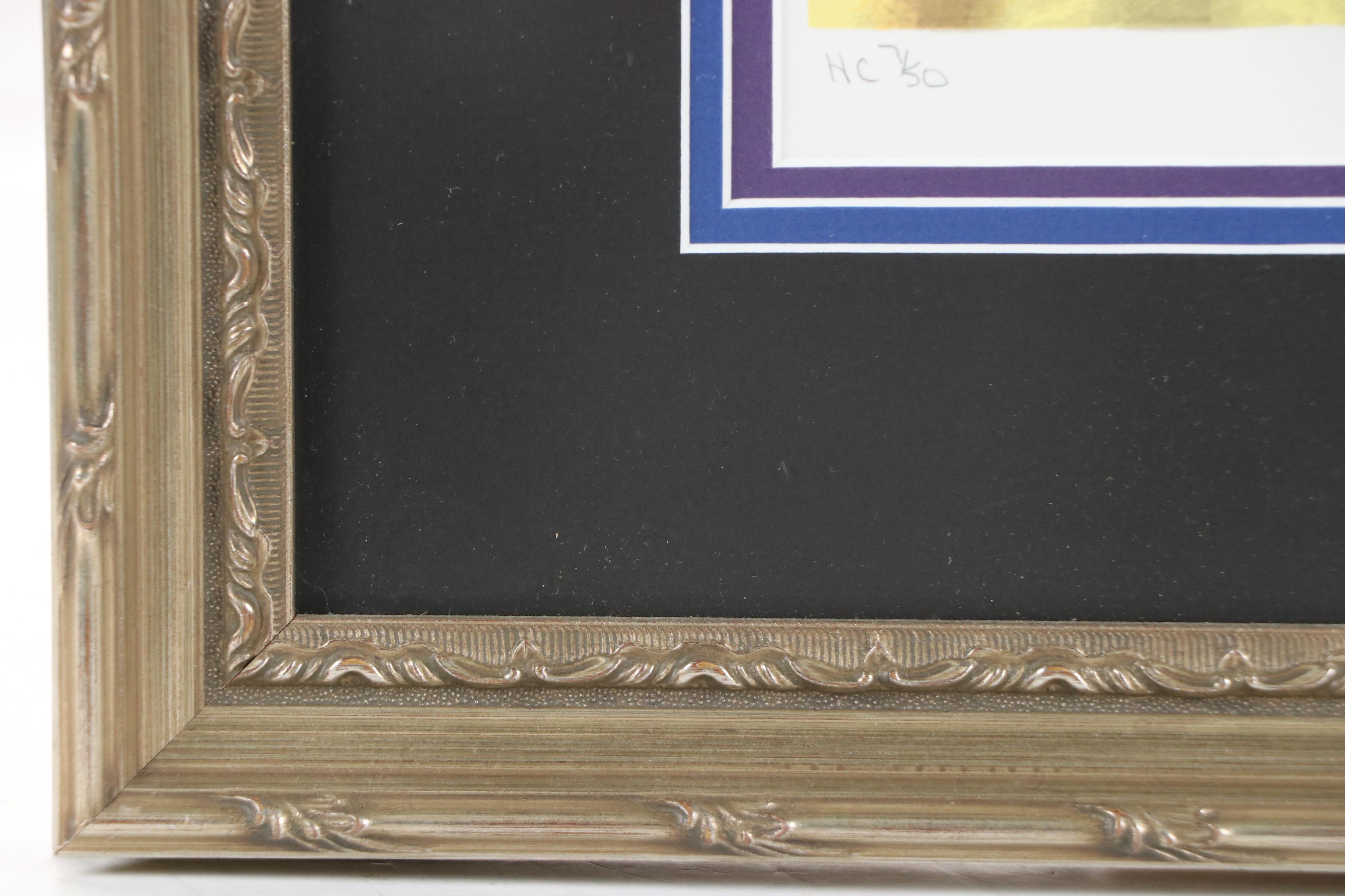 Linda Le Kinff Modernist Figurative Silkscreen "Nuit d'Orient," 2001