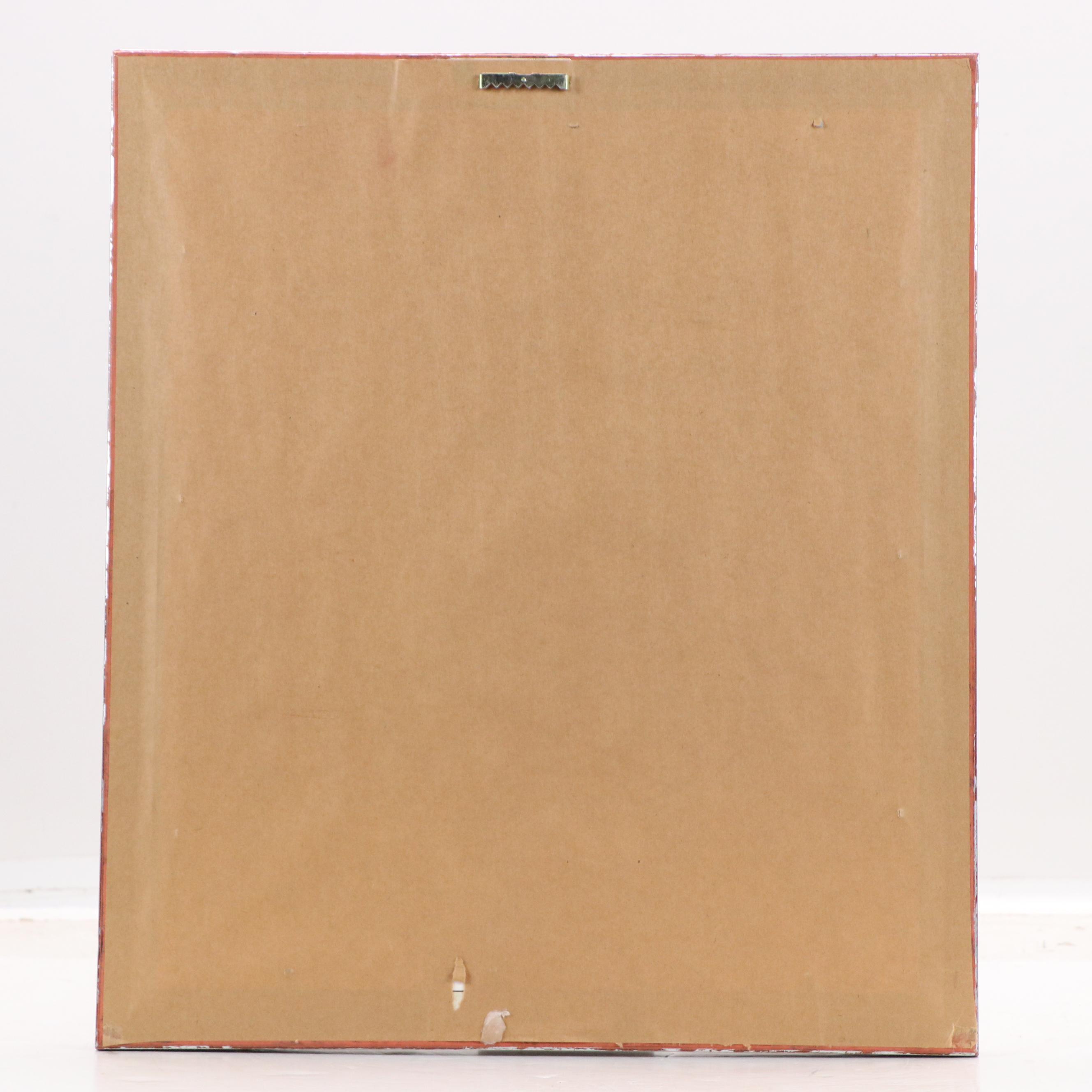 Linda Le Kinff Modernist Figurative Silkscreen "Nuit d'Orient," 2001