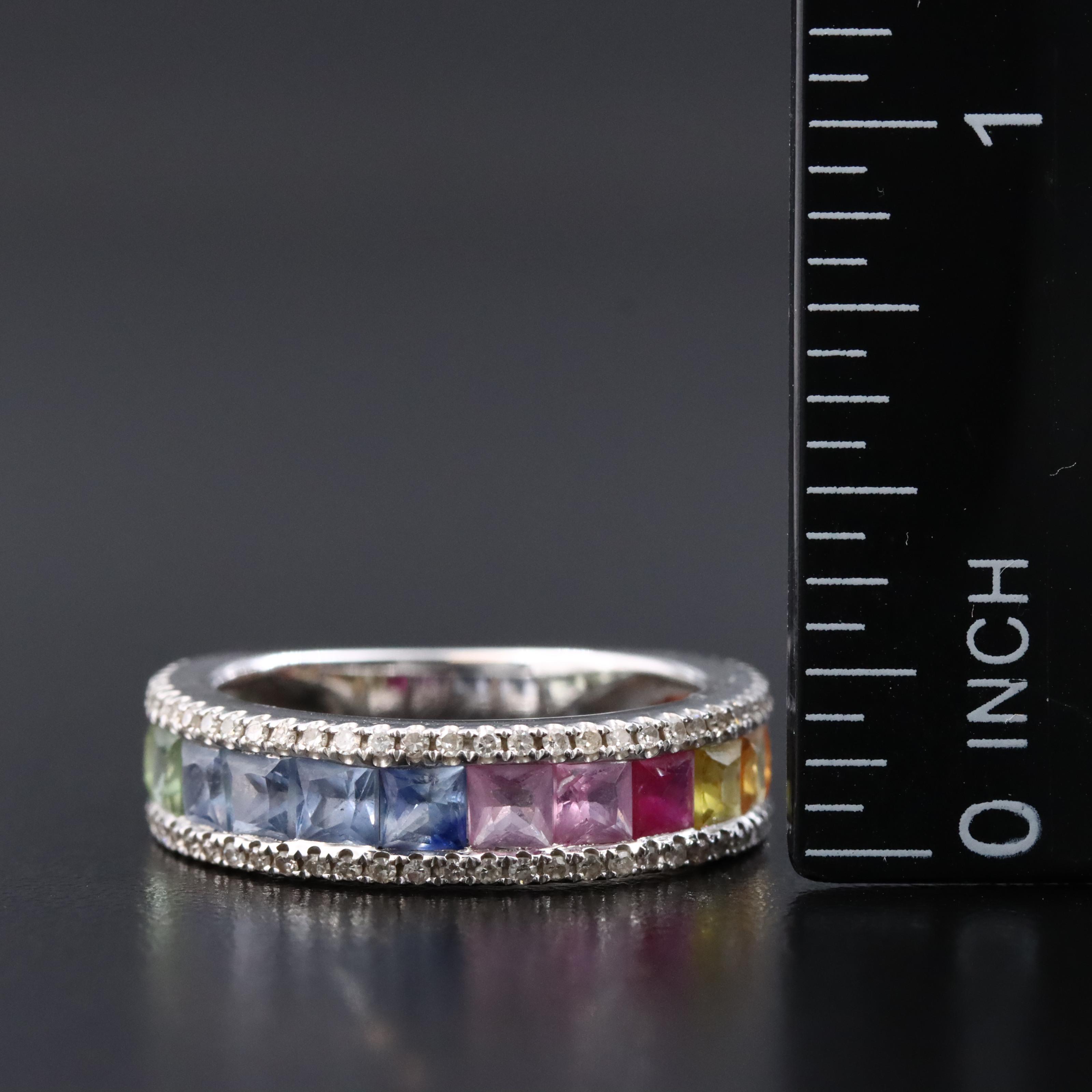 14K Sapphire and Diamond Ring