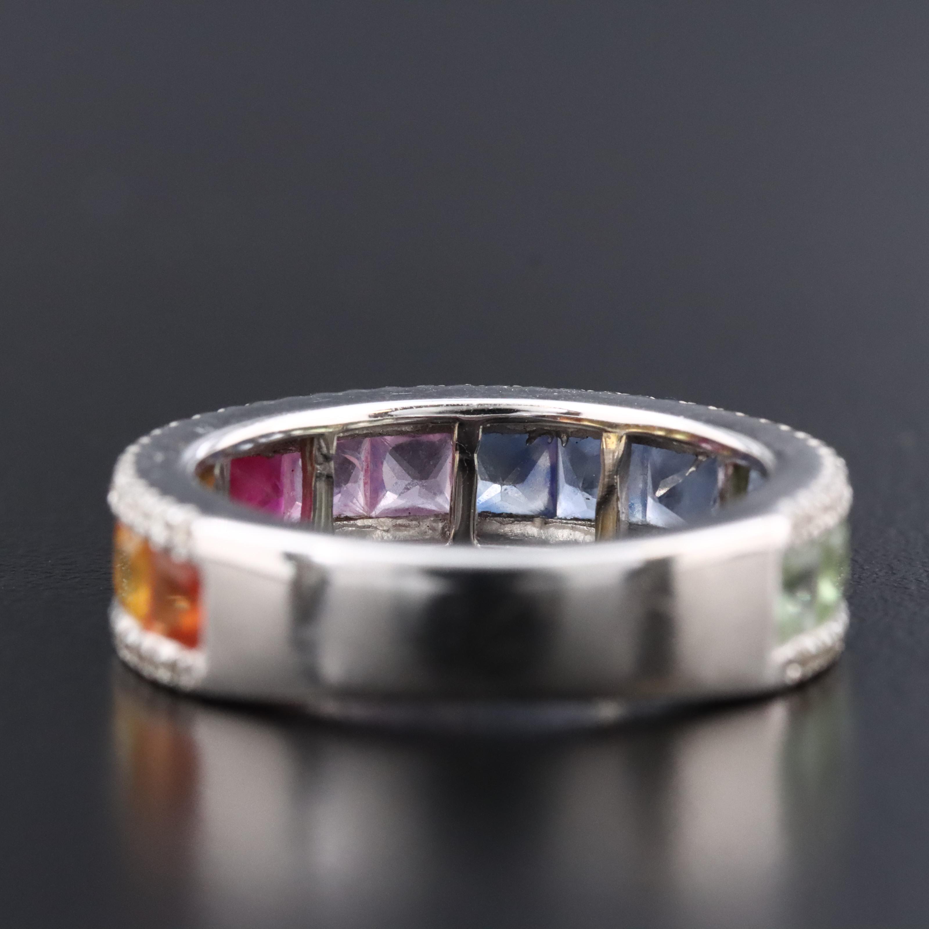 14K Sapphire and Diamond Ring