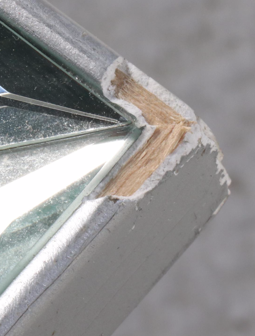 Contemporary Silvered Beveled Wall Mirrors