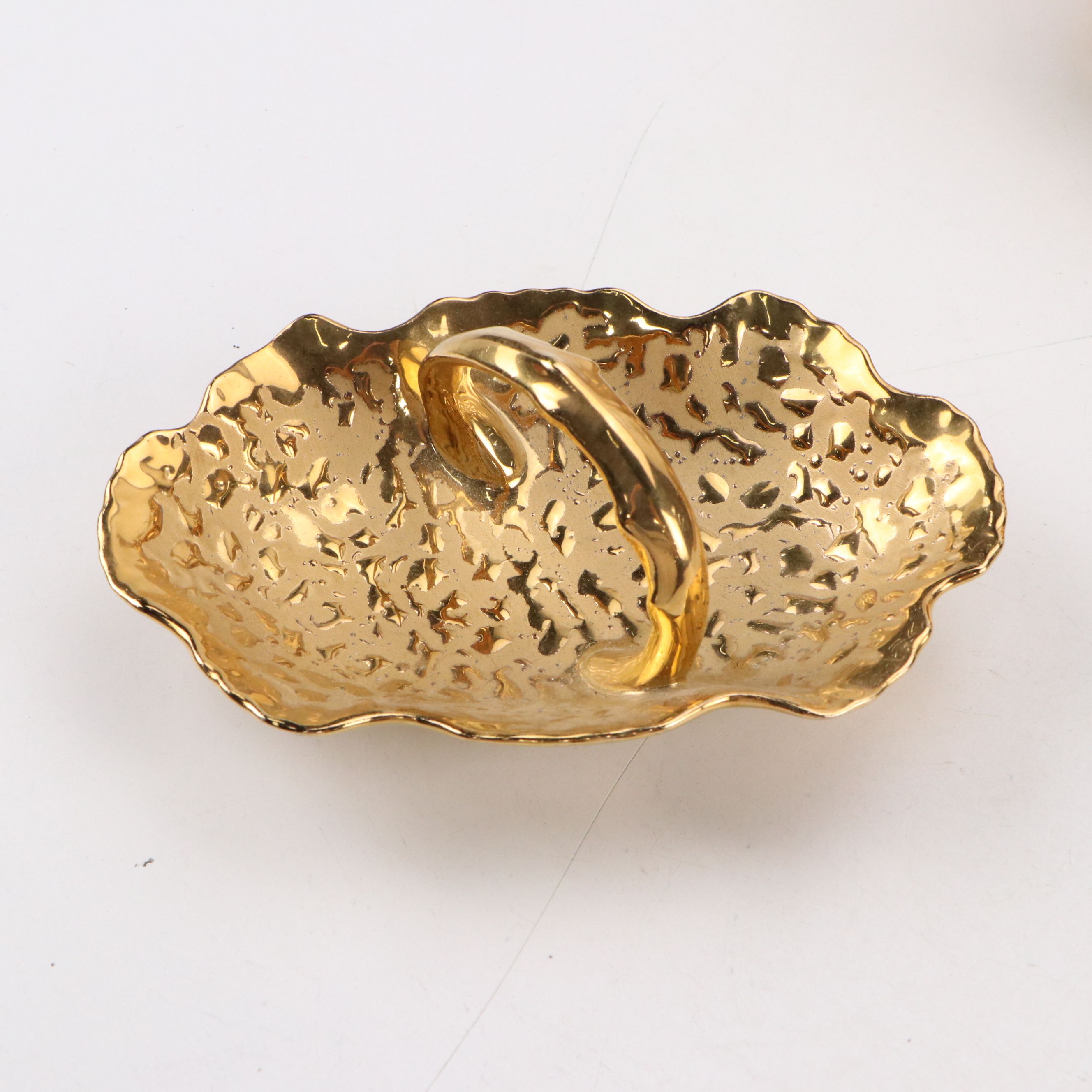 Bel Terr and Other "Weeping Bright Gold" Tableware, Mid to Late 20th C.