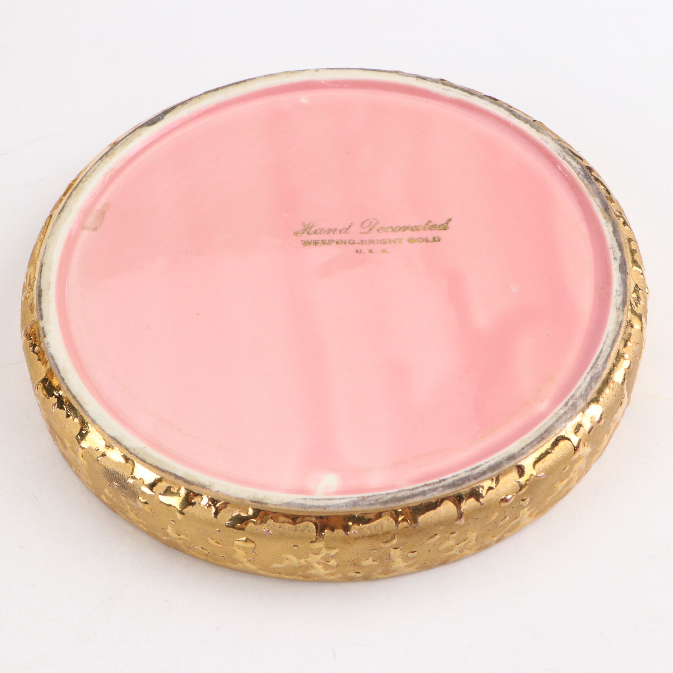 Bel Terr and Other "Weeping Bright Gold" Tableware, Mid to Late 20th C.