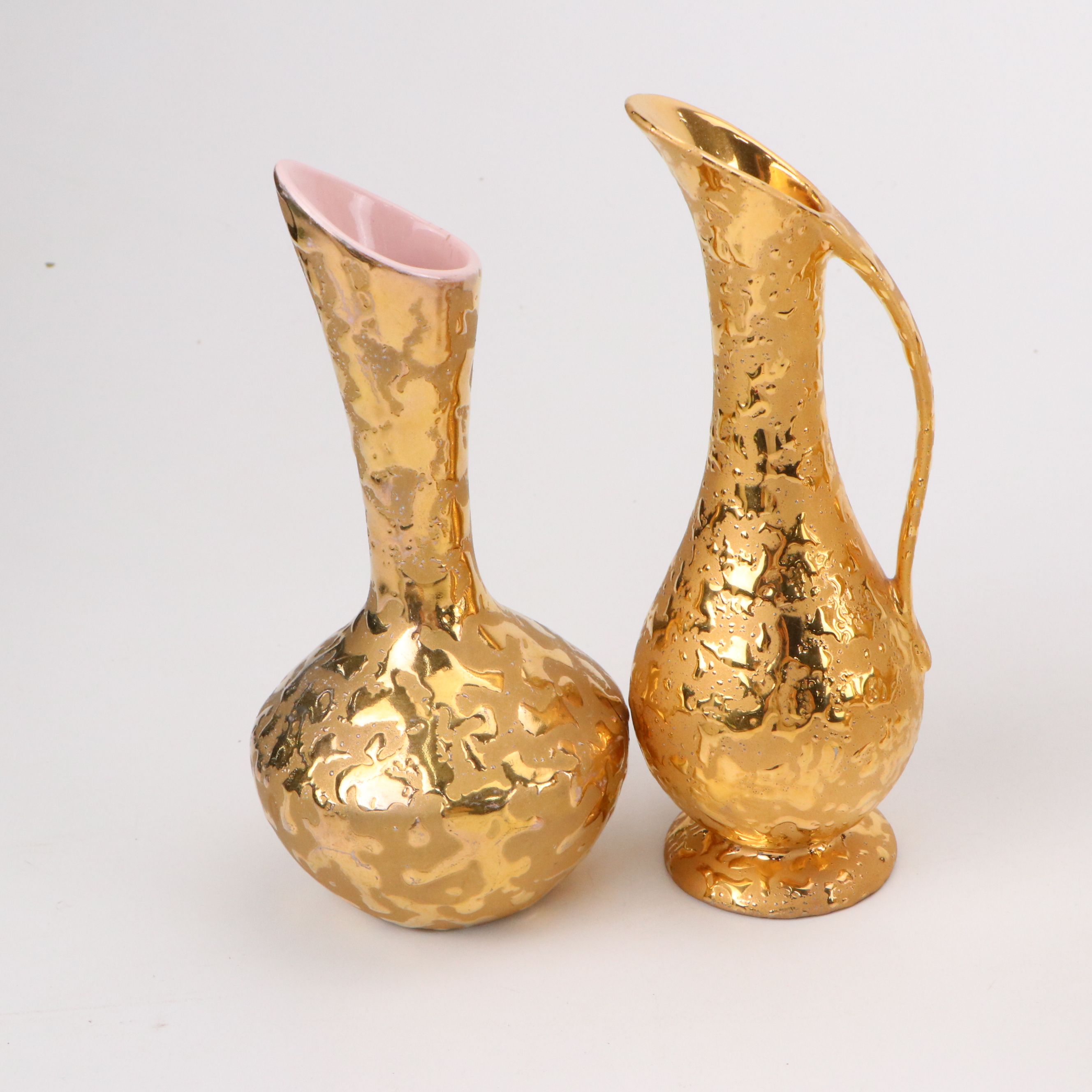 Bel Terr and Other "Weeping Bright Gold" Tableware, Mid to Late 20th C.