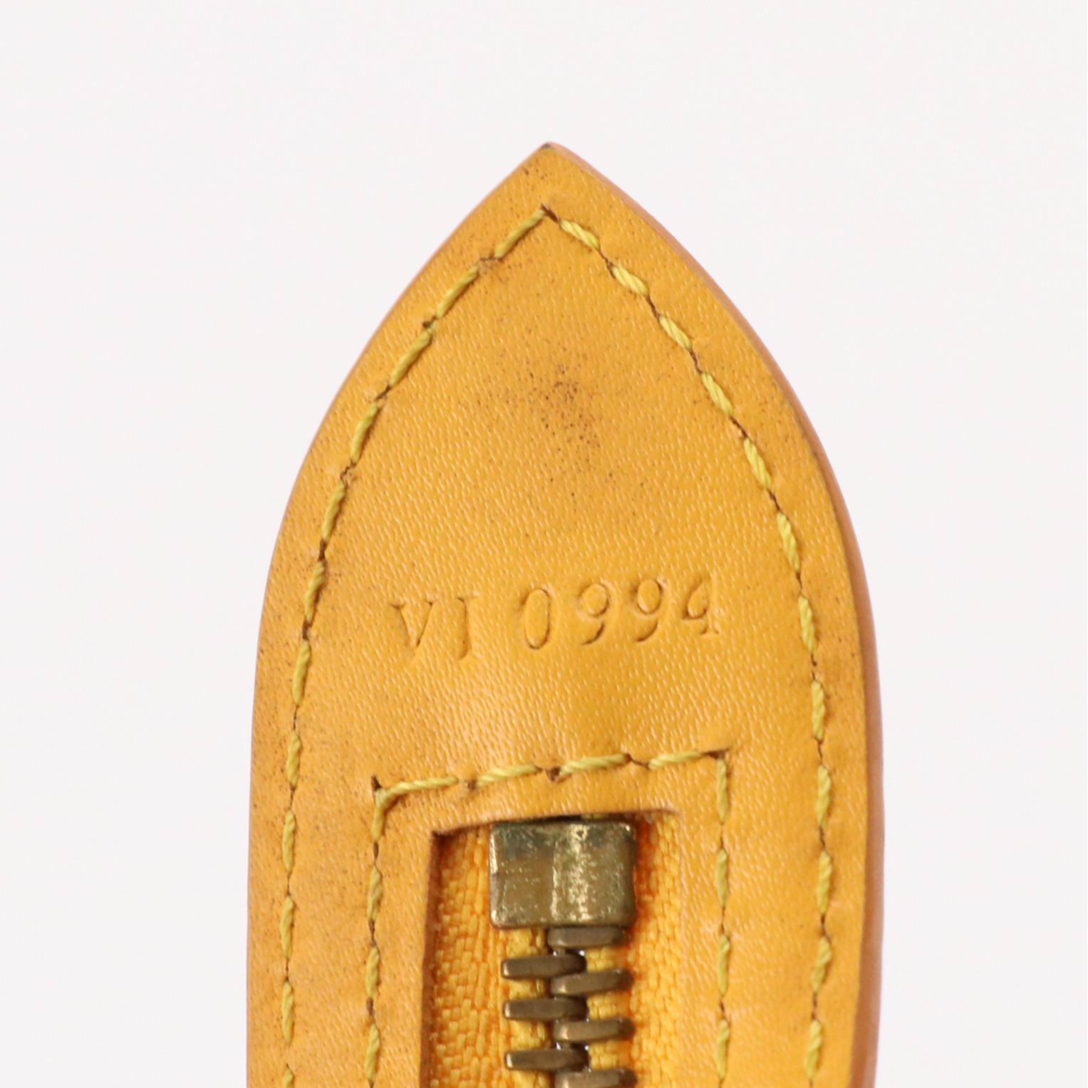 Louis Vuitton Saint Jacques PM in Tassil Yellow Epi/Smooth Leather