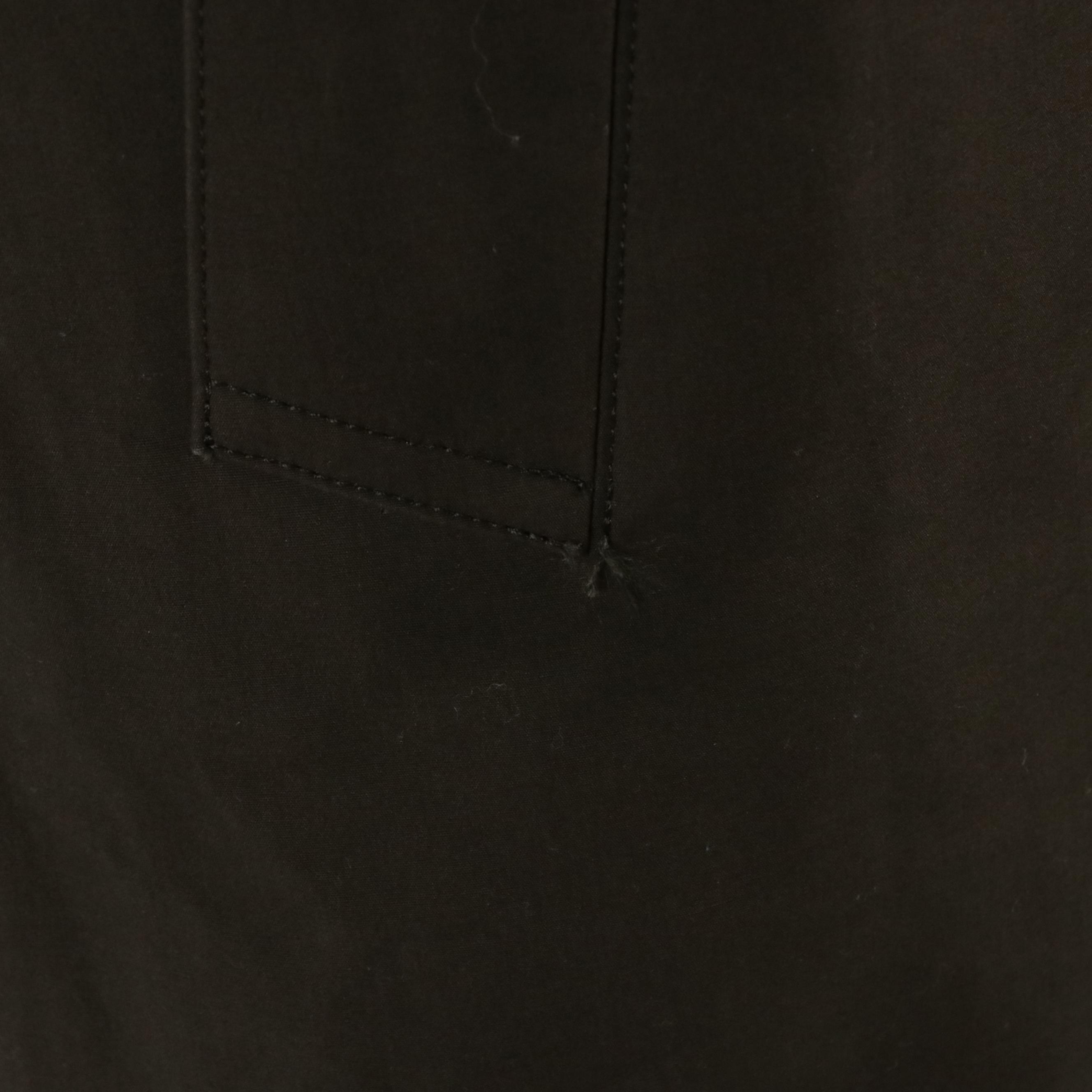 Mackintosh Philosophy Chocolate Brown Bonded Cotton Coat with Plaid Wool Lining