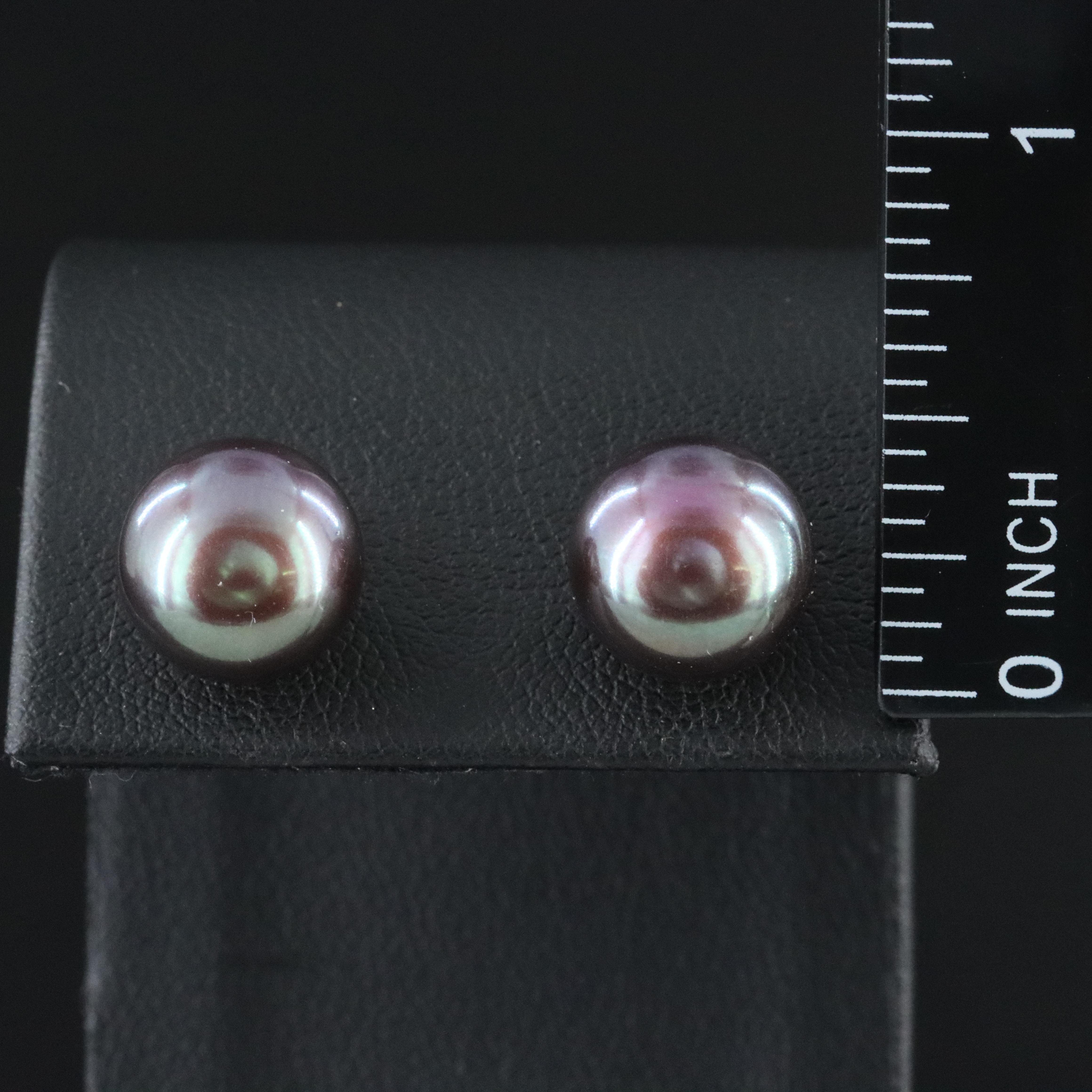 14K Pearl Earrings
