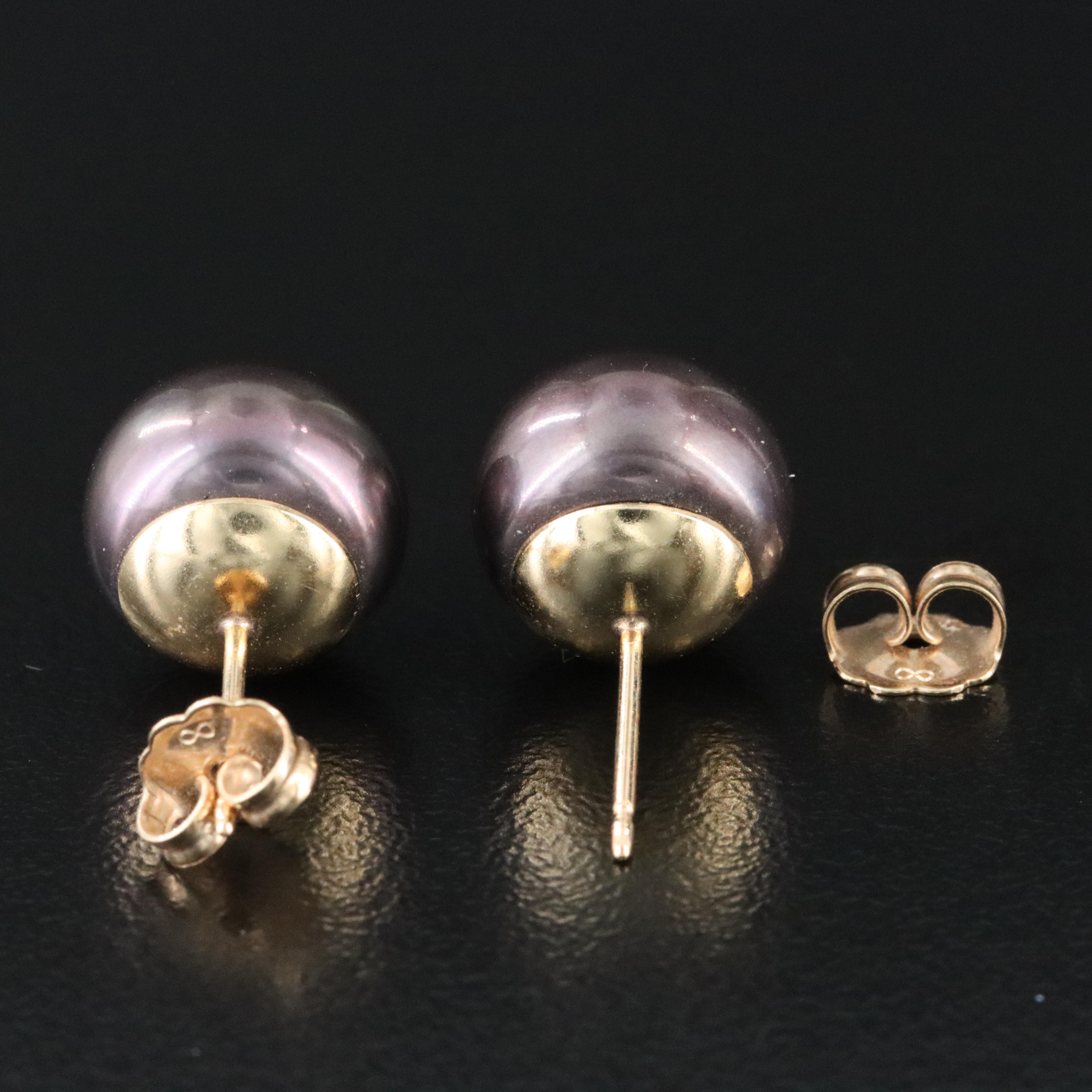 14K Pearl Earrings