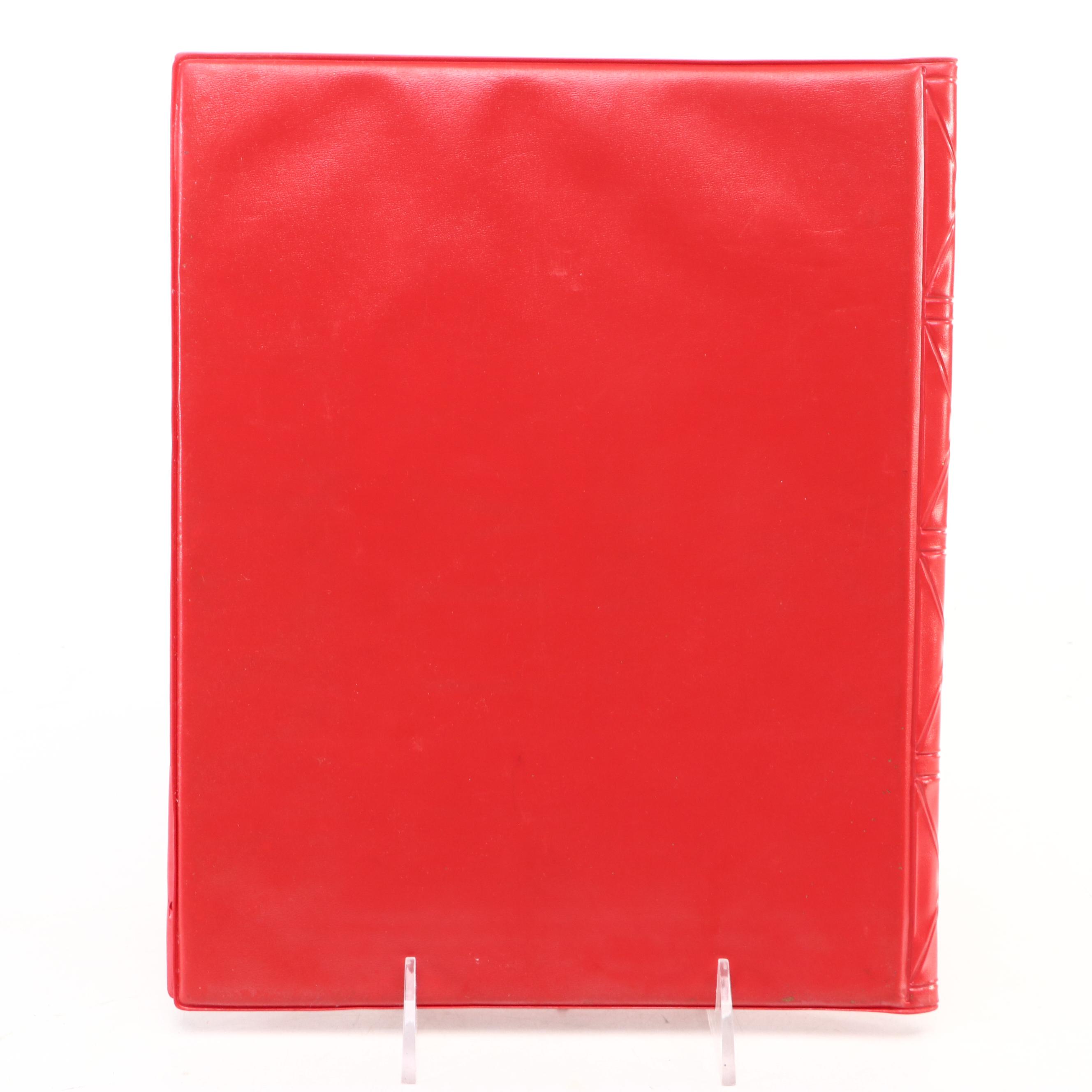 Barbie and Midge Lunch Box with Deskette Vinyl Portfolio, Mid-20th Century