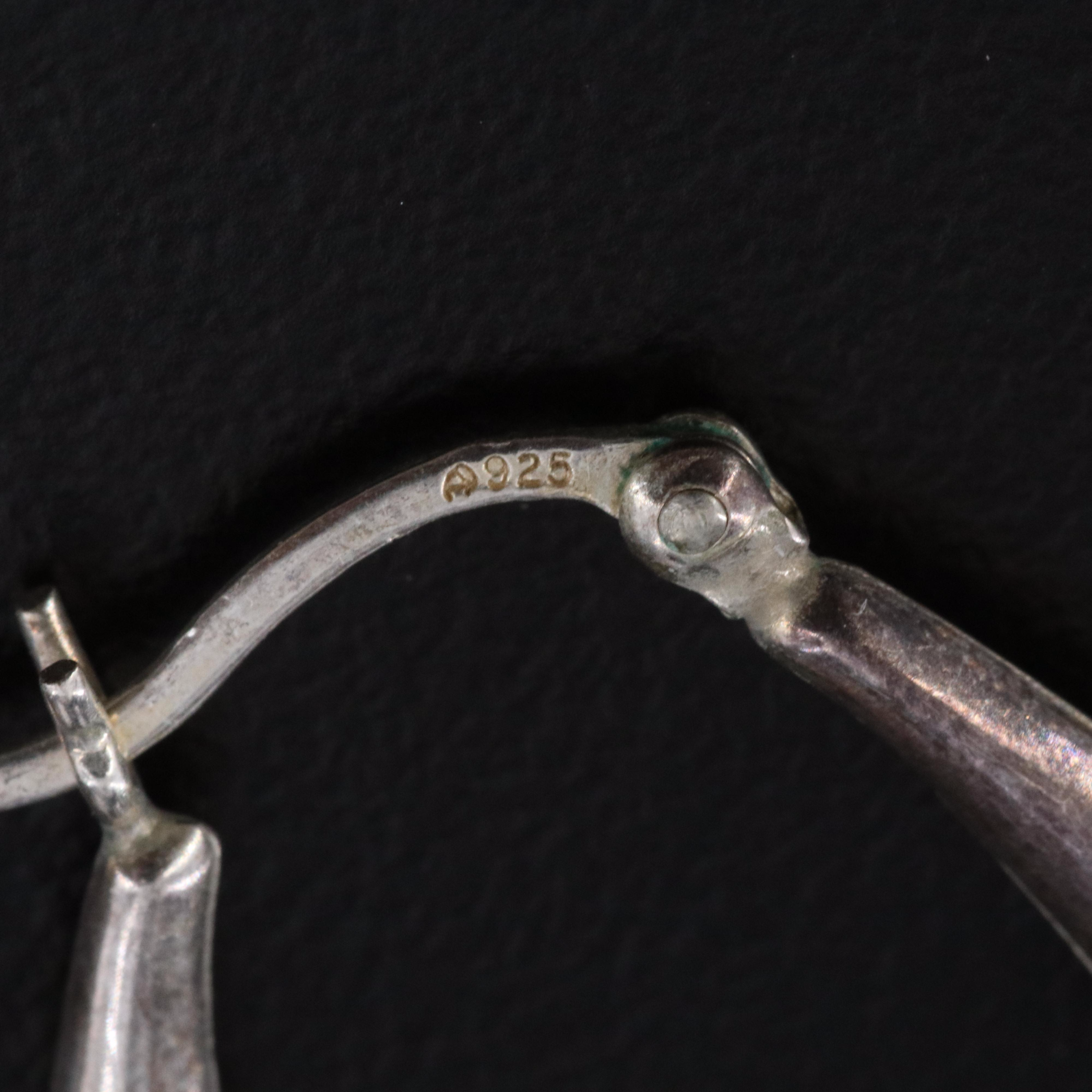 Sterling Earrings and Necklace with Black Onyx and Marcasite