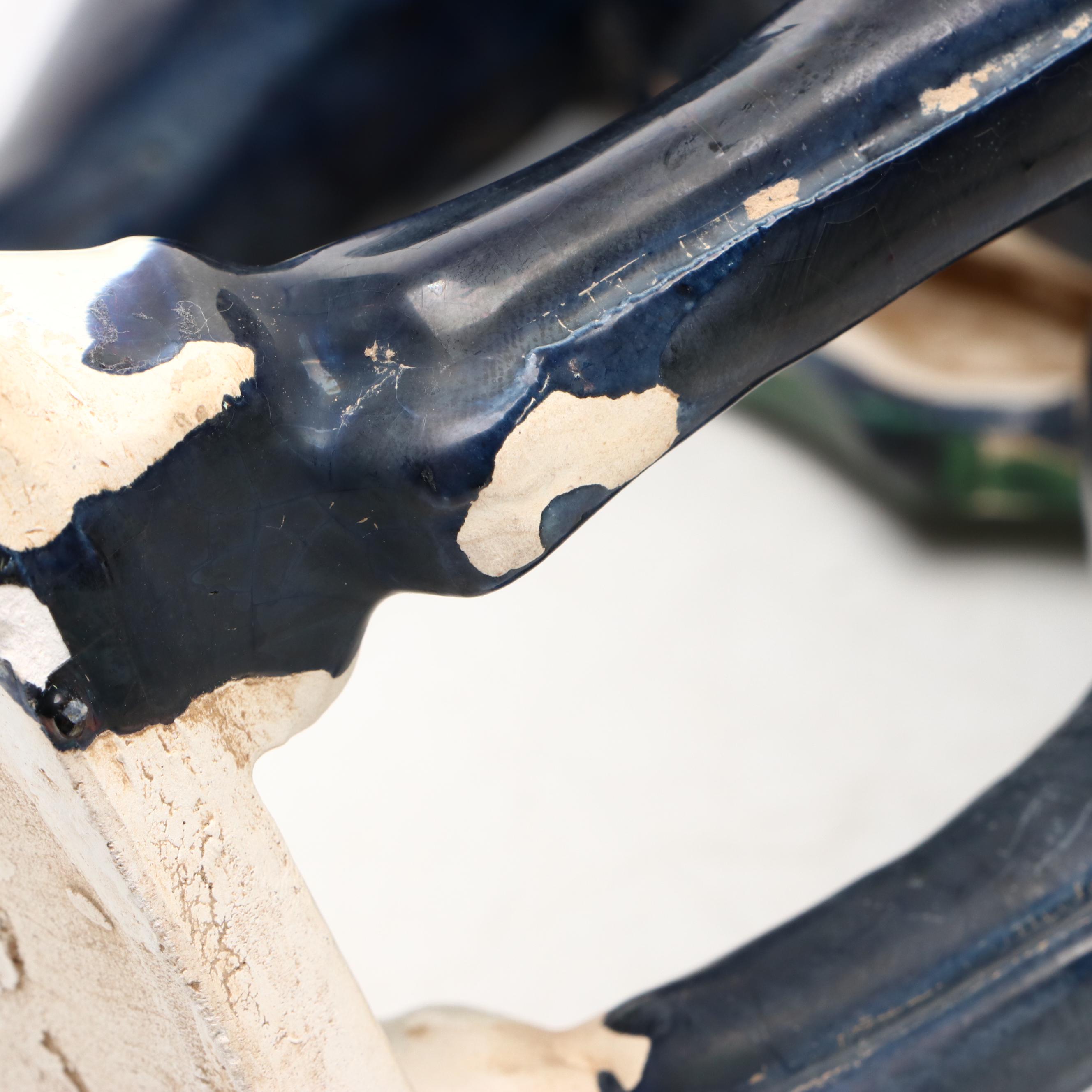 Beijing Clay Figure Ltd. Sancai Ware Ceramic Horse and Rider