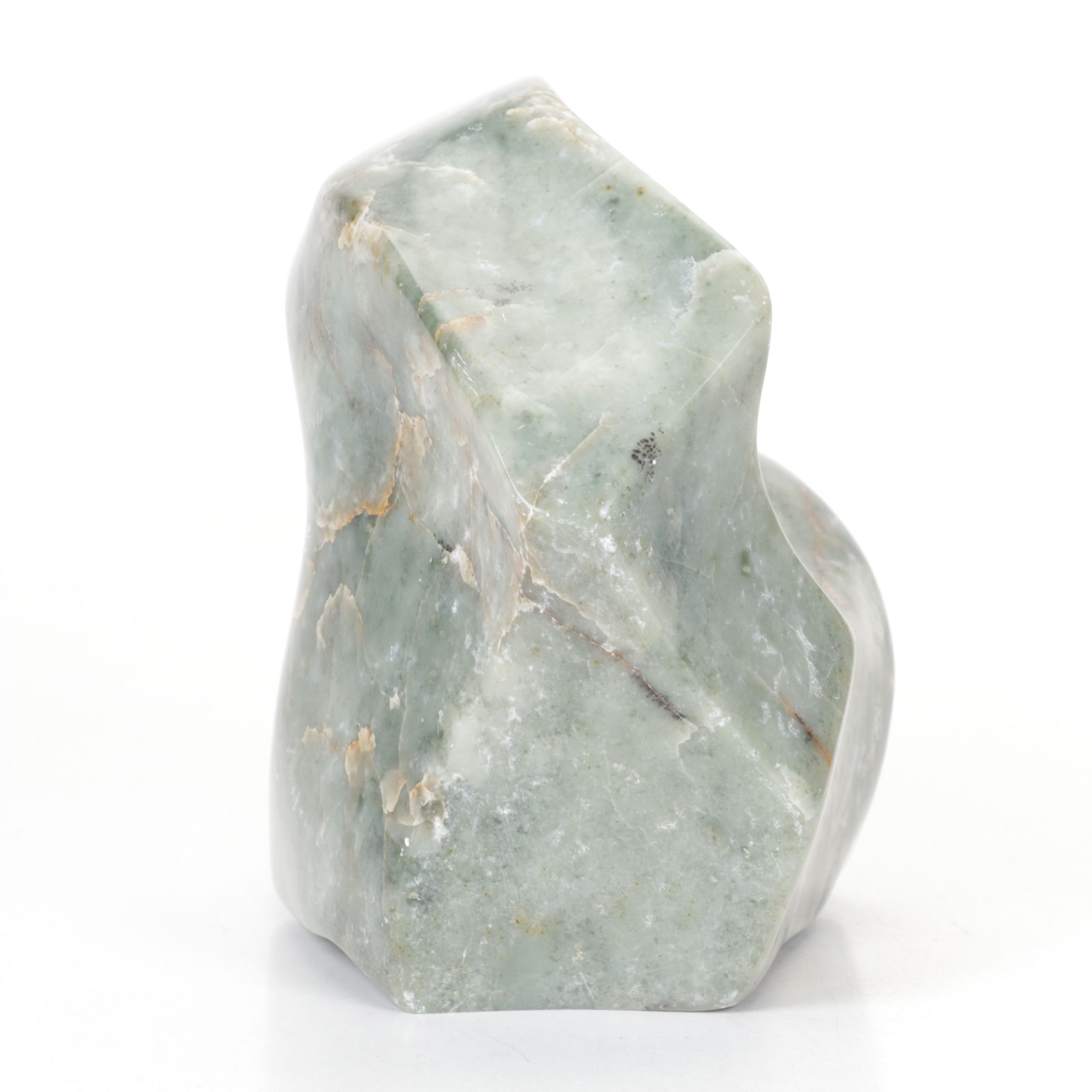 Abstract Carved Soapstone Sculpture