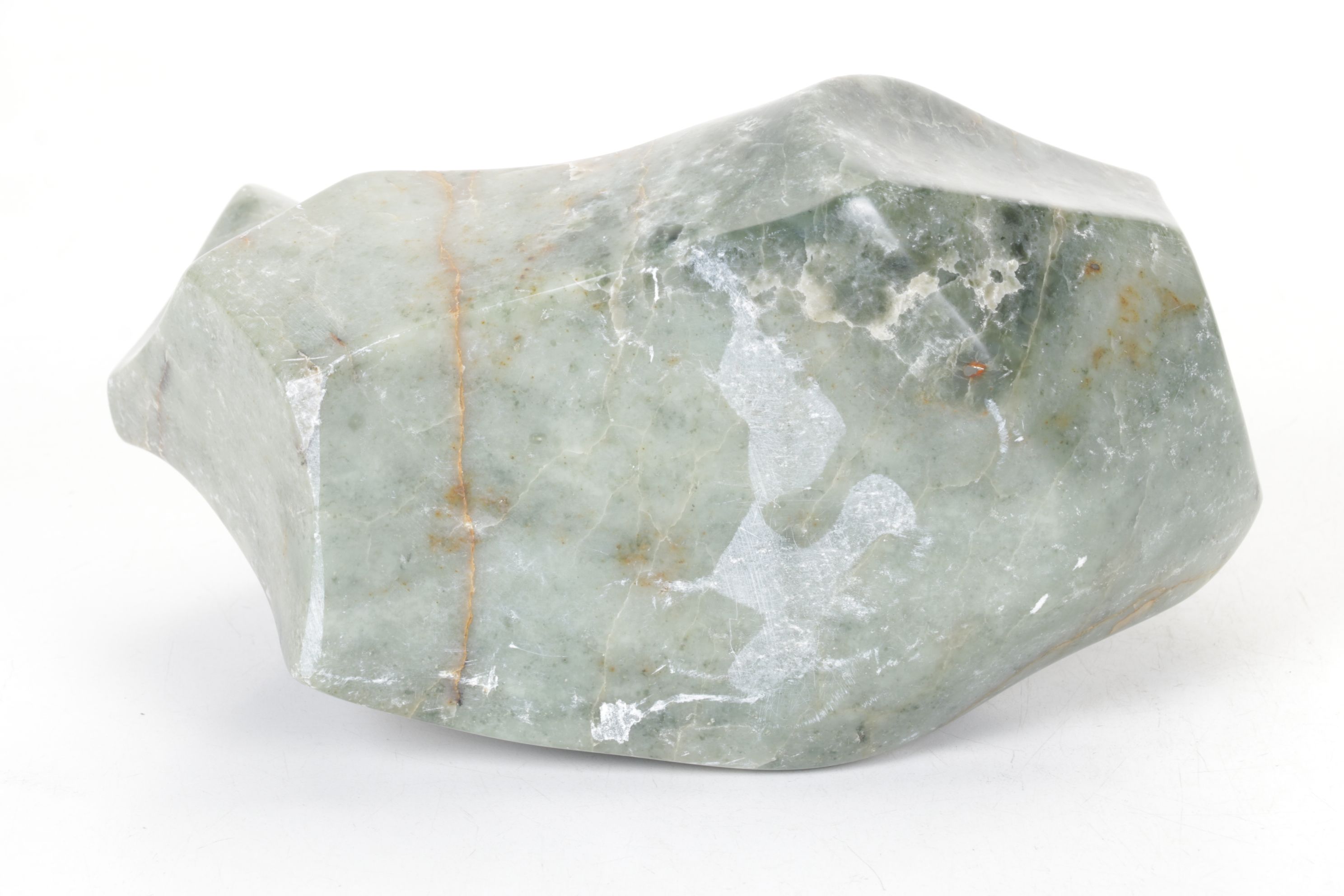 Abstract Carved Soapstone Sculpture