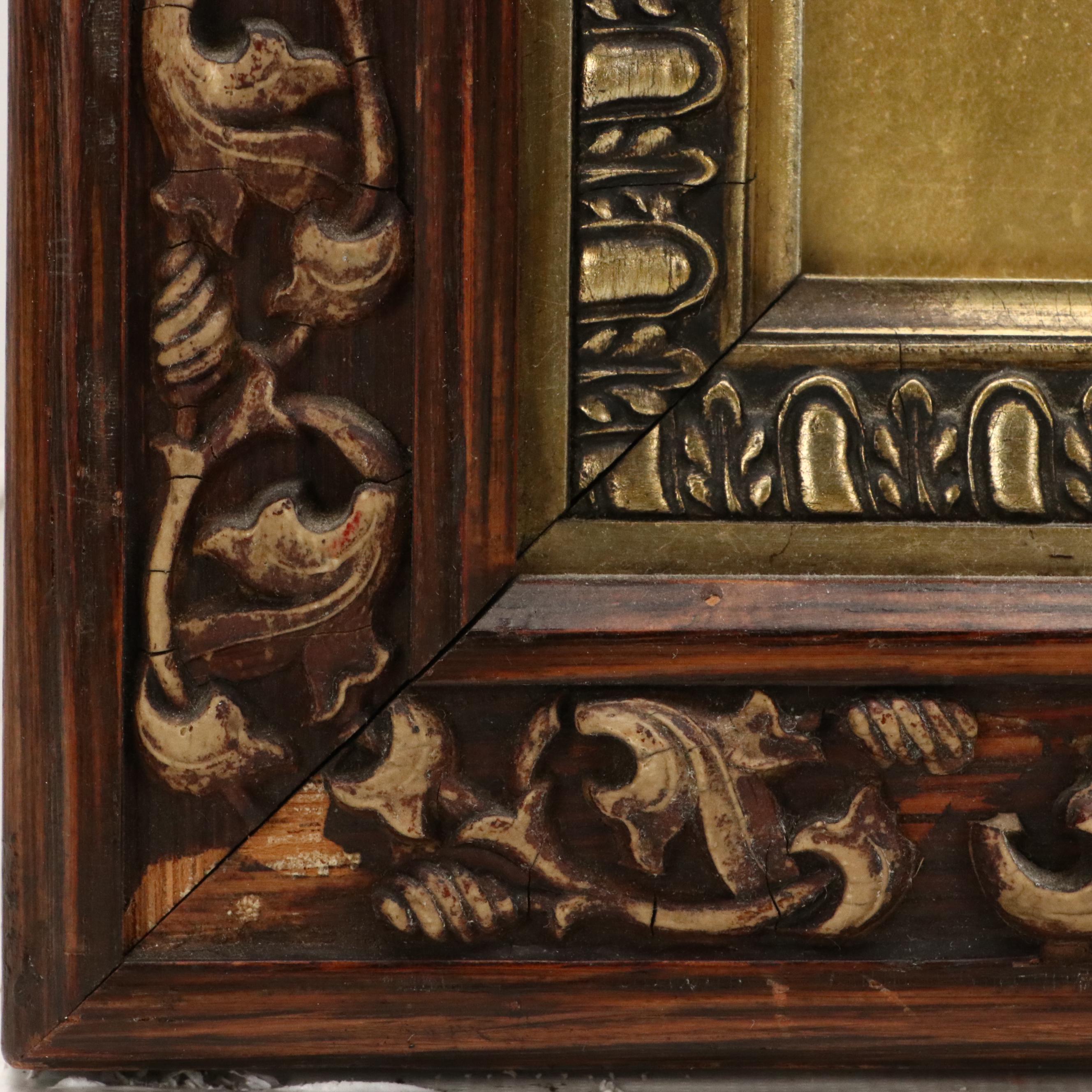 Hugo Von Hofston Gouache Painting of Military Street Scene, 1886