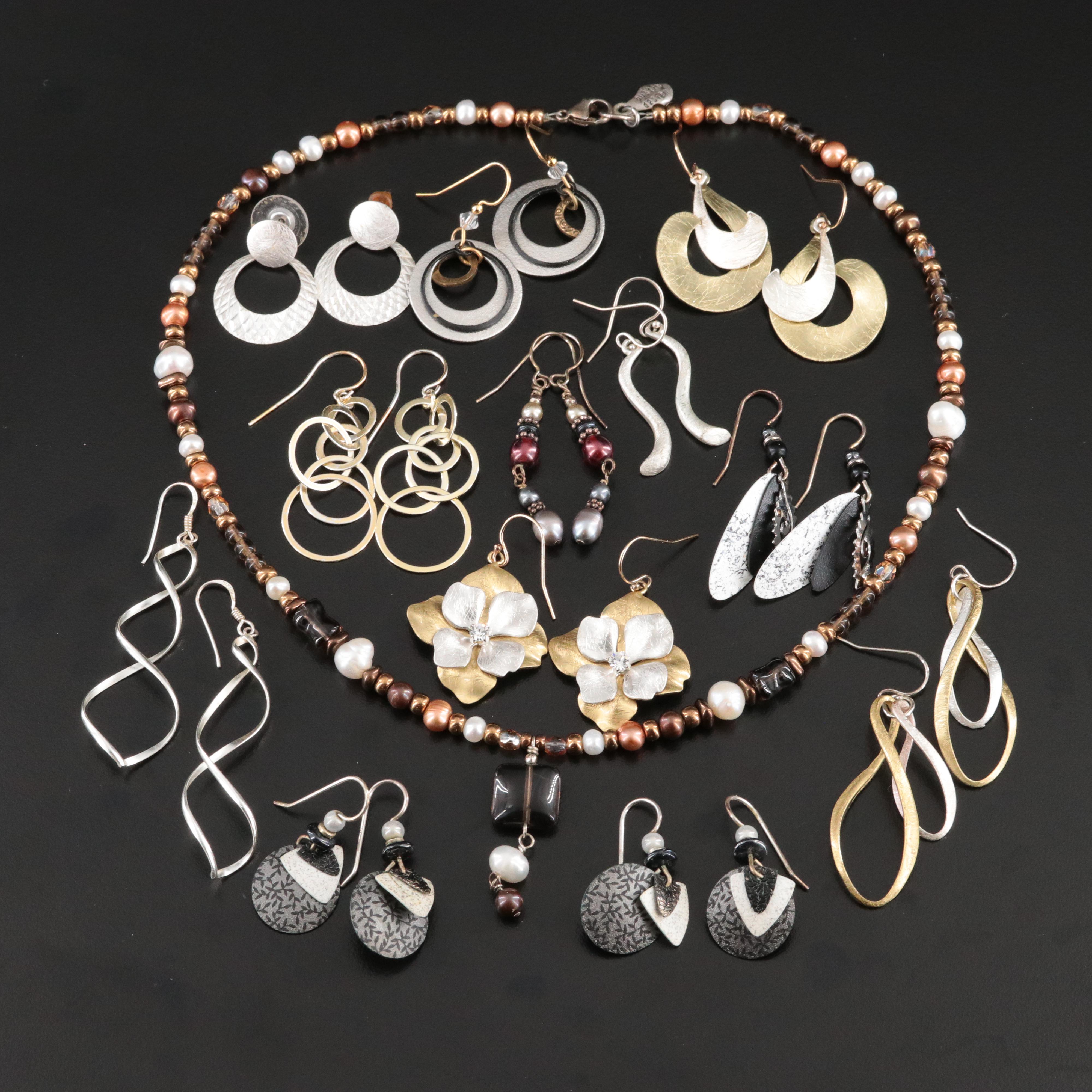 Sterling and Pearls Featured in Jewelry Collection